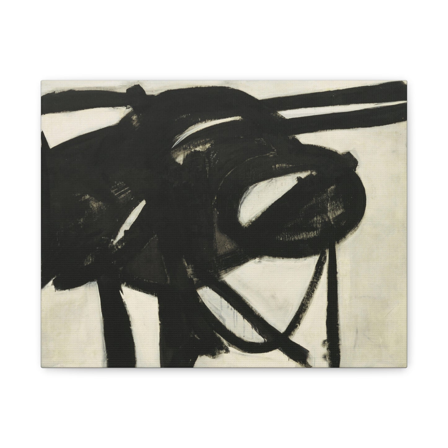 Chief by Franz Kline Abstract Matte Canvas Wall Art