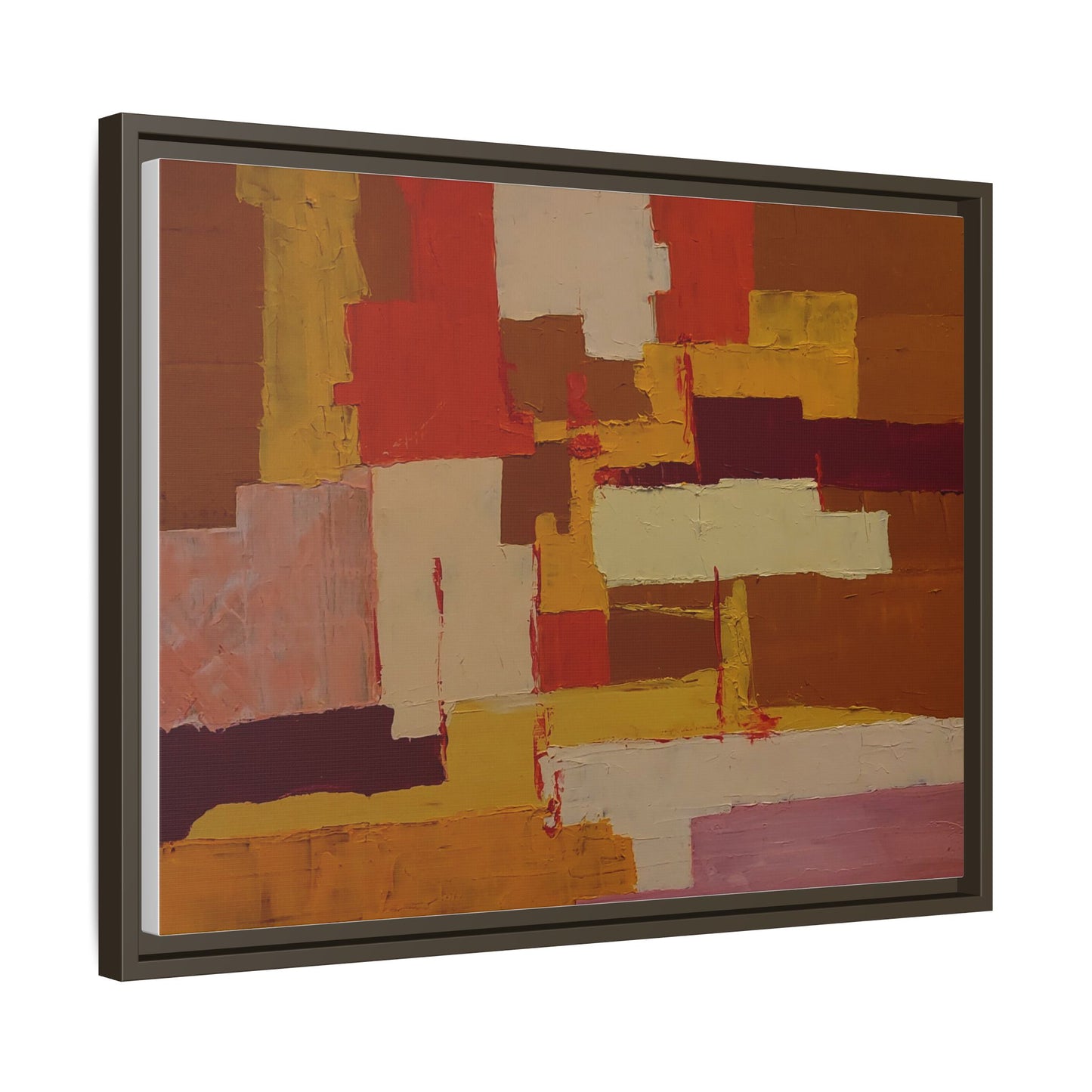 Tableau Confusion by Nicolae Calancea Framed Canvas Wall Art Print