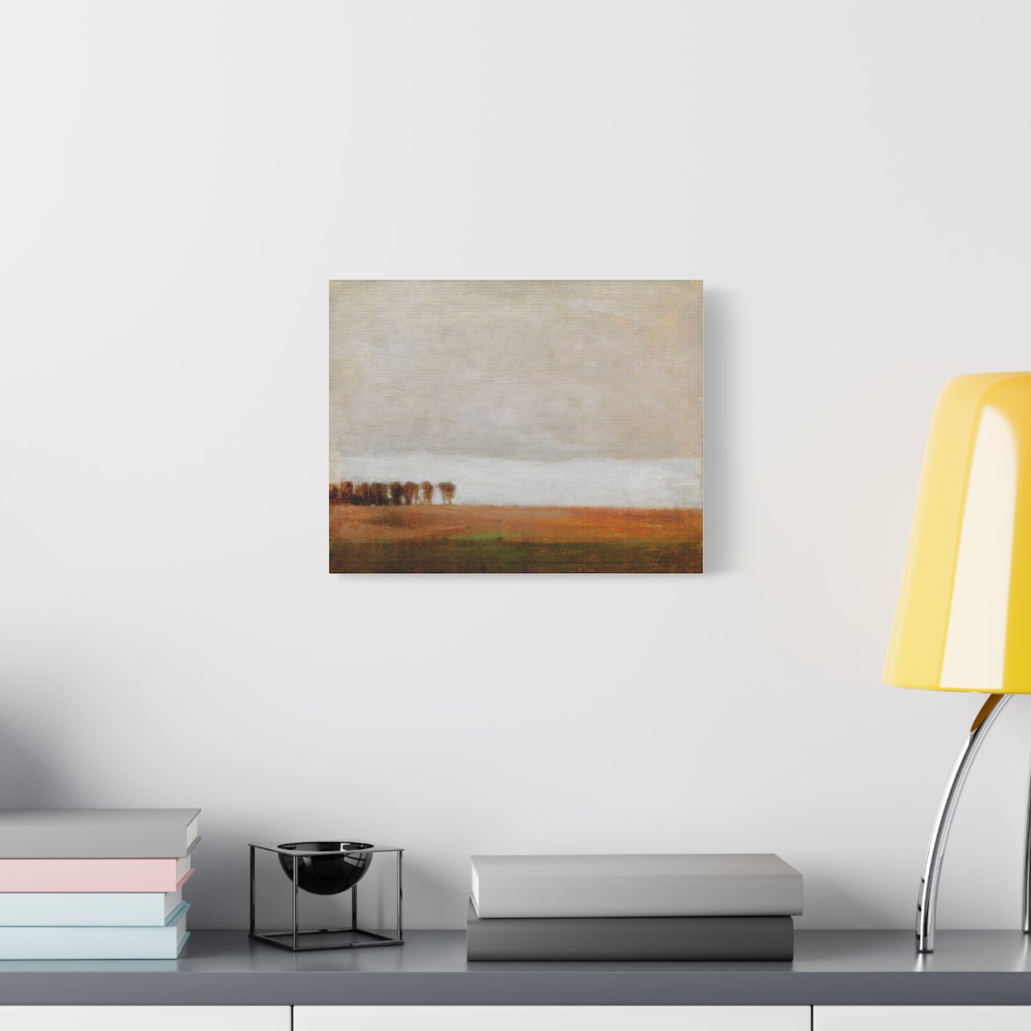 View of Jaegersborg Allé, North of Copenhagen by Vilhelm Hammershøi Canvas Wall Art Print