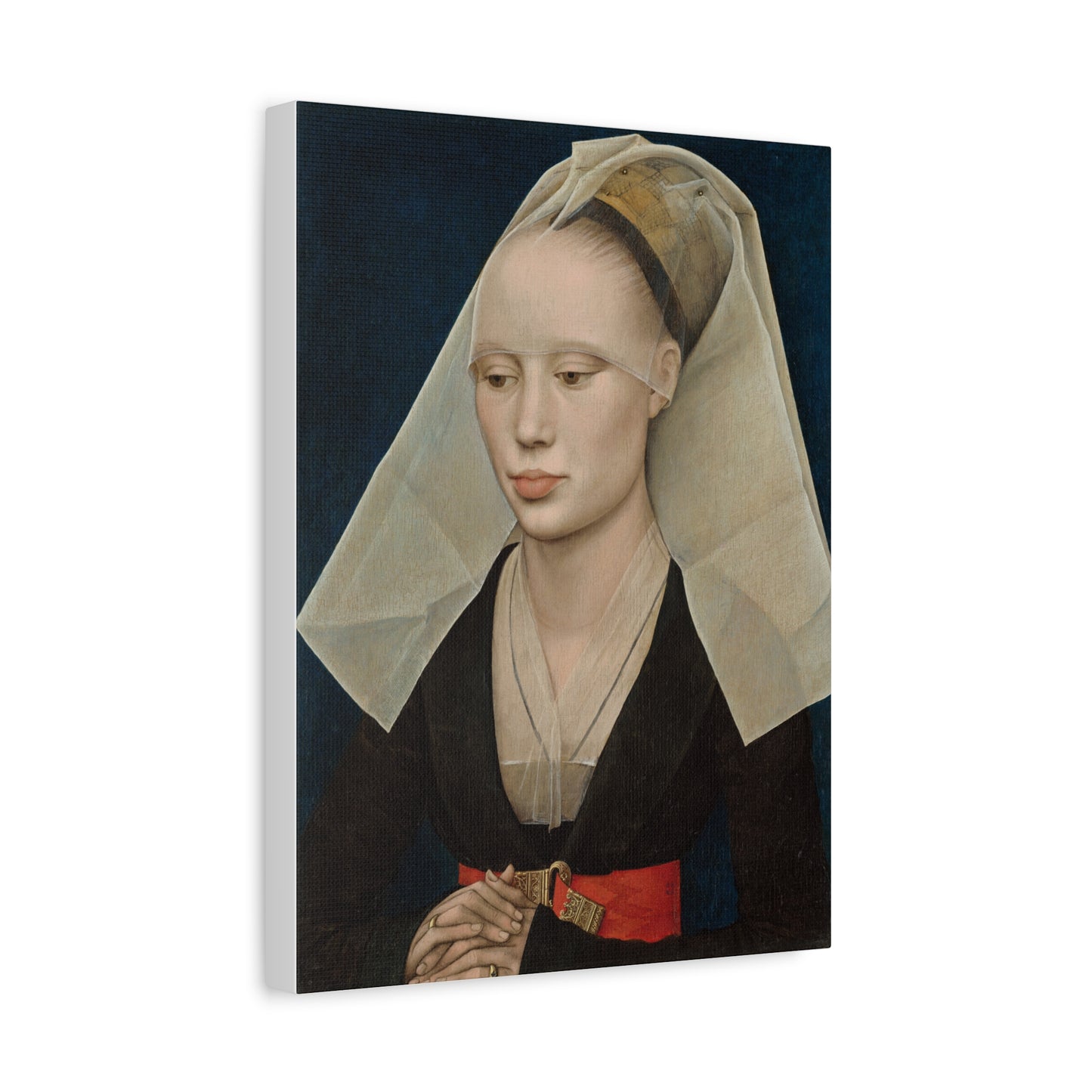 Portrait of a Lady by Rogier van der Weyden Matte Canvas Wall Art