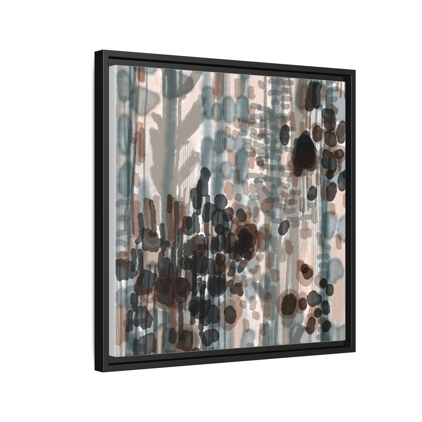 Vleken by an unknown artist Framed Canvas Art