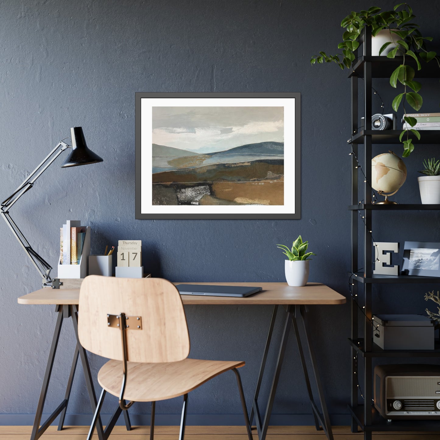 Landscape print Framed Paper Posters
