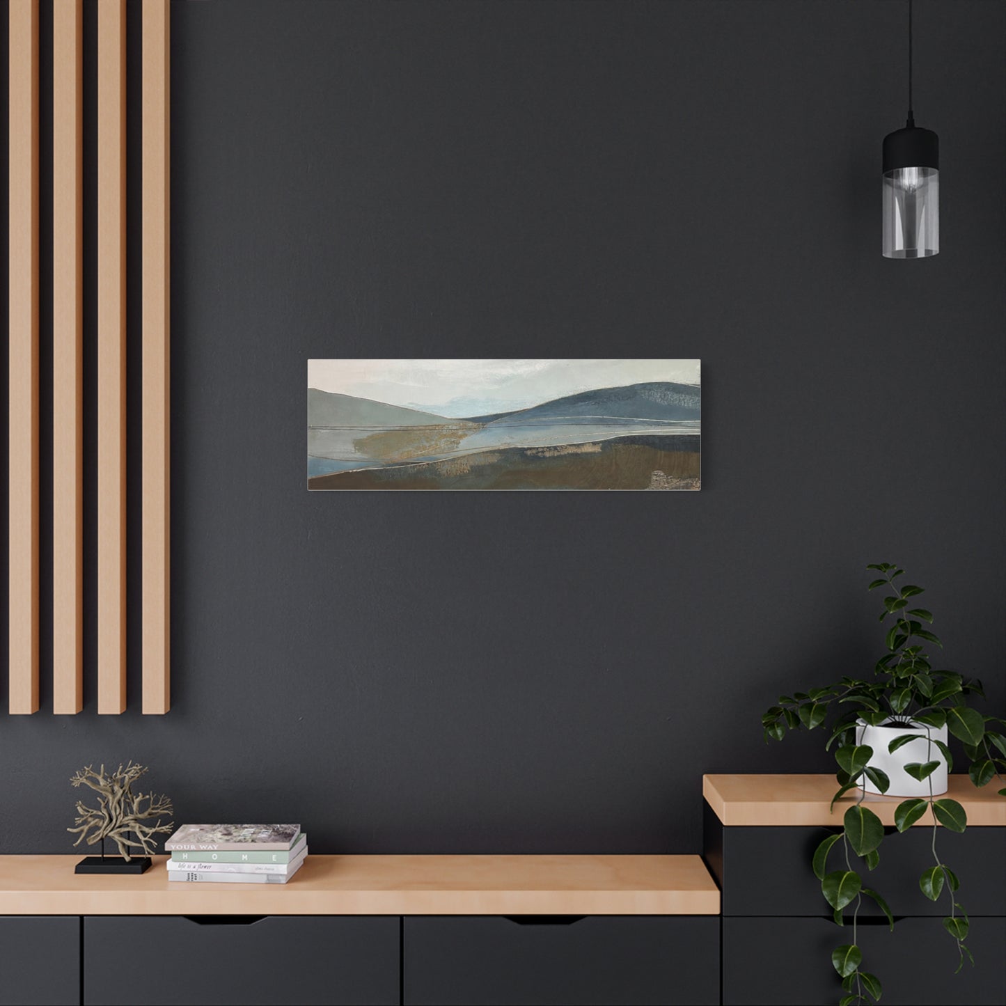 Landscape print Matte Canvas, Stretched, 1.25"