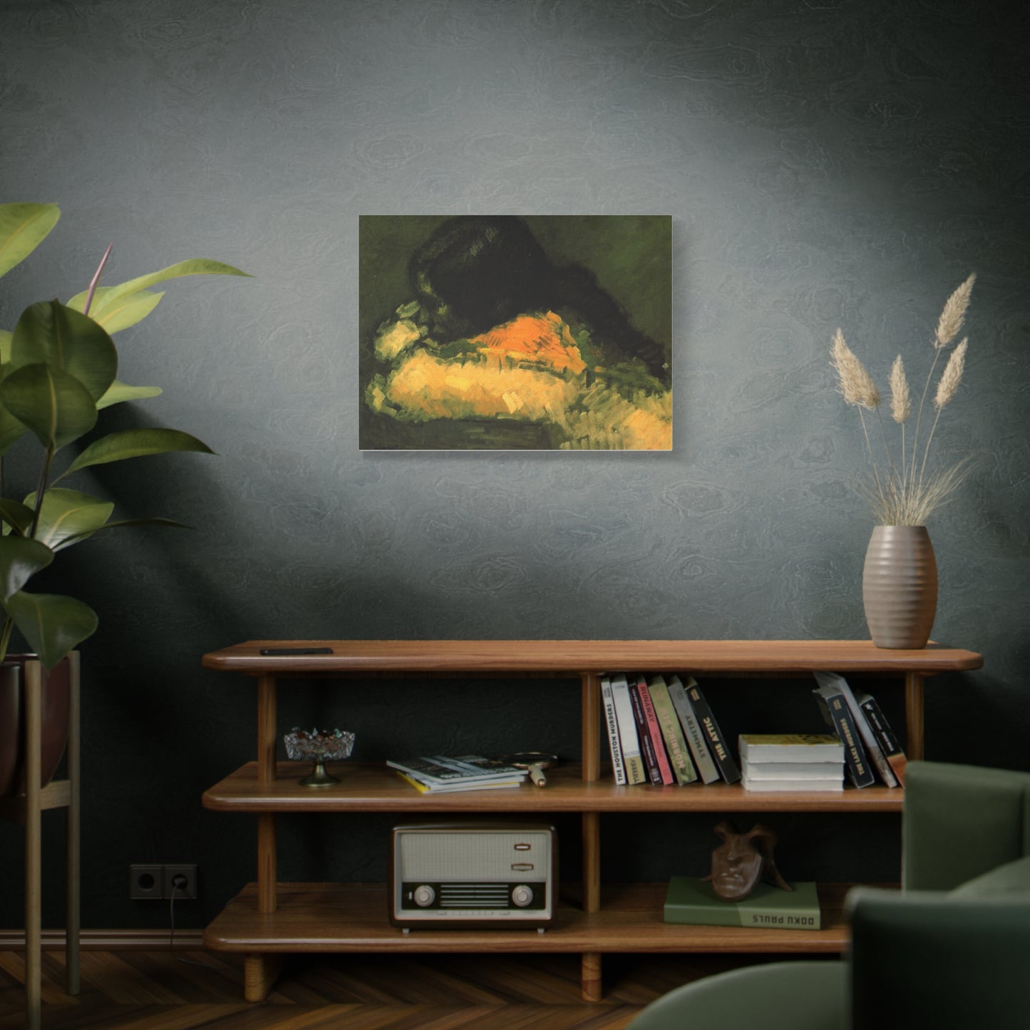 La Chata by Isidre Nonell Matte Canvas Wall Art Print