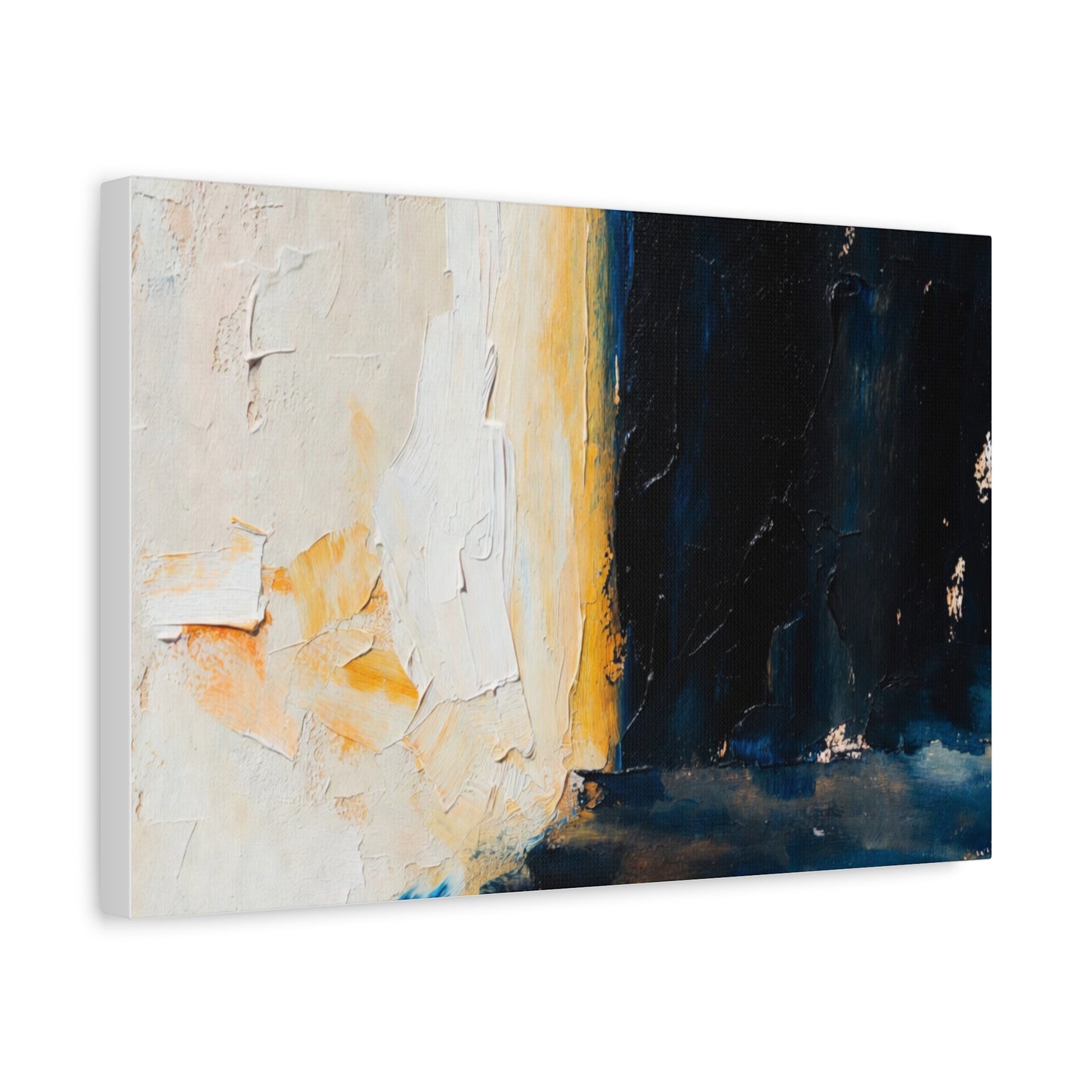 Abstract Coastal Light Matte Canvas Print — Stretched 1.25"