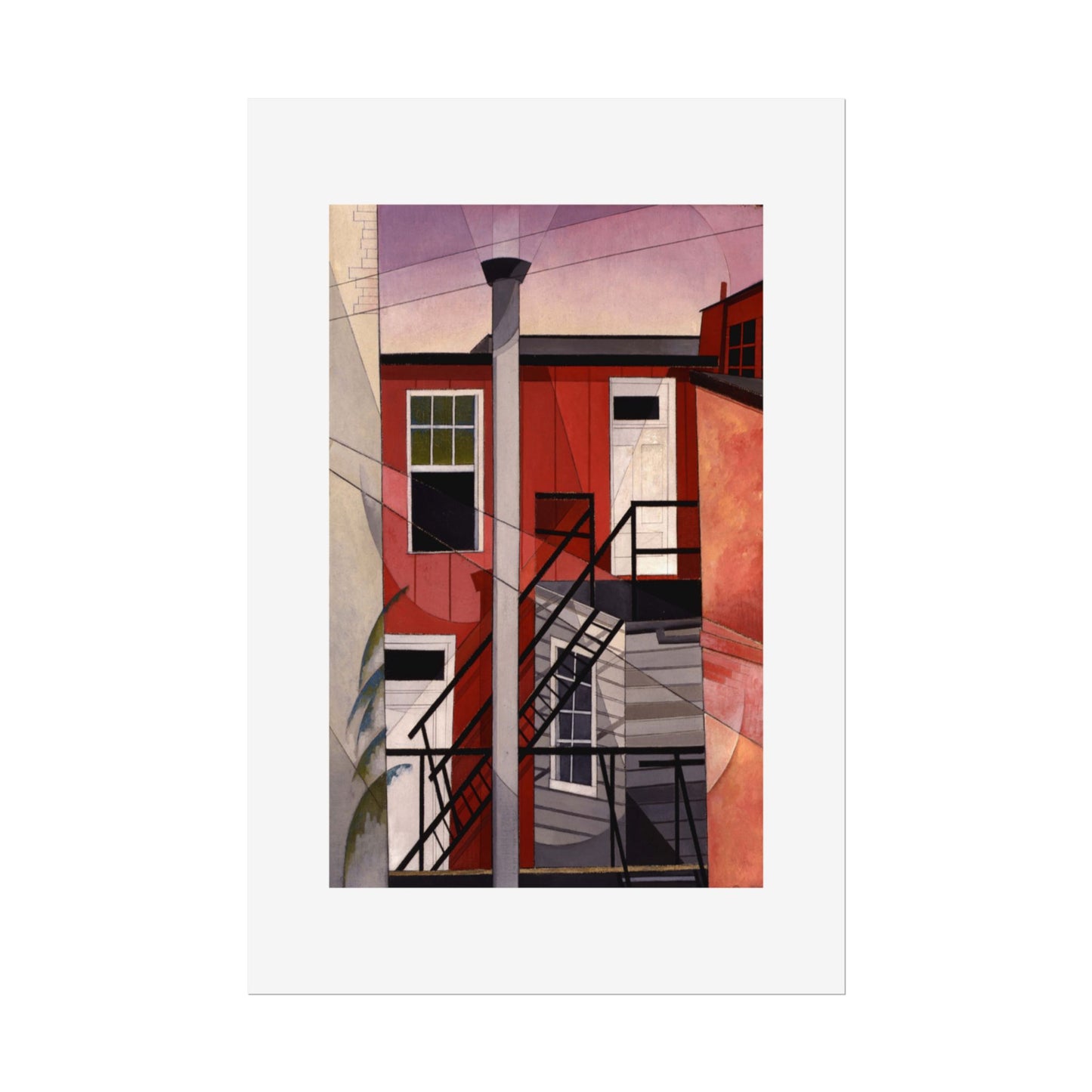 Modern Conveniences by Charles Demuth Wall Art Print