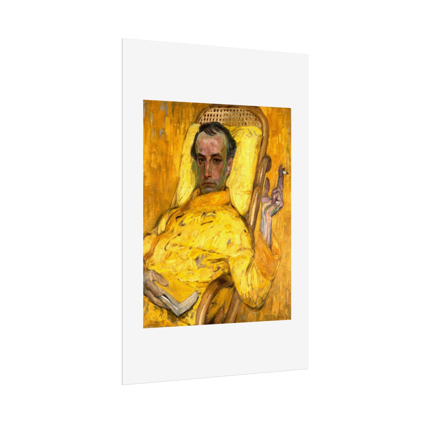 The Yellow Scale by František Kupka Wall Art Print