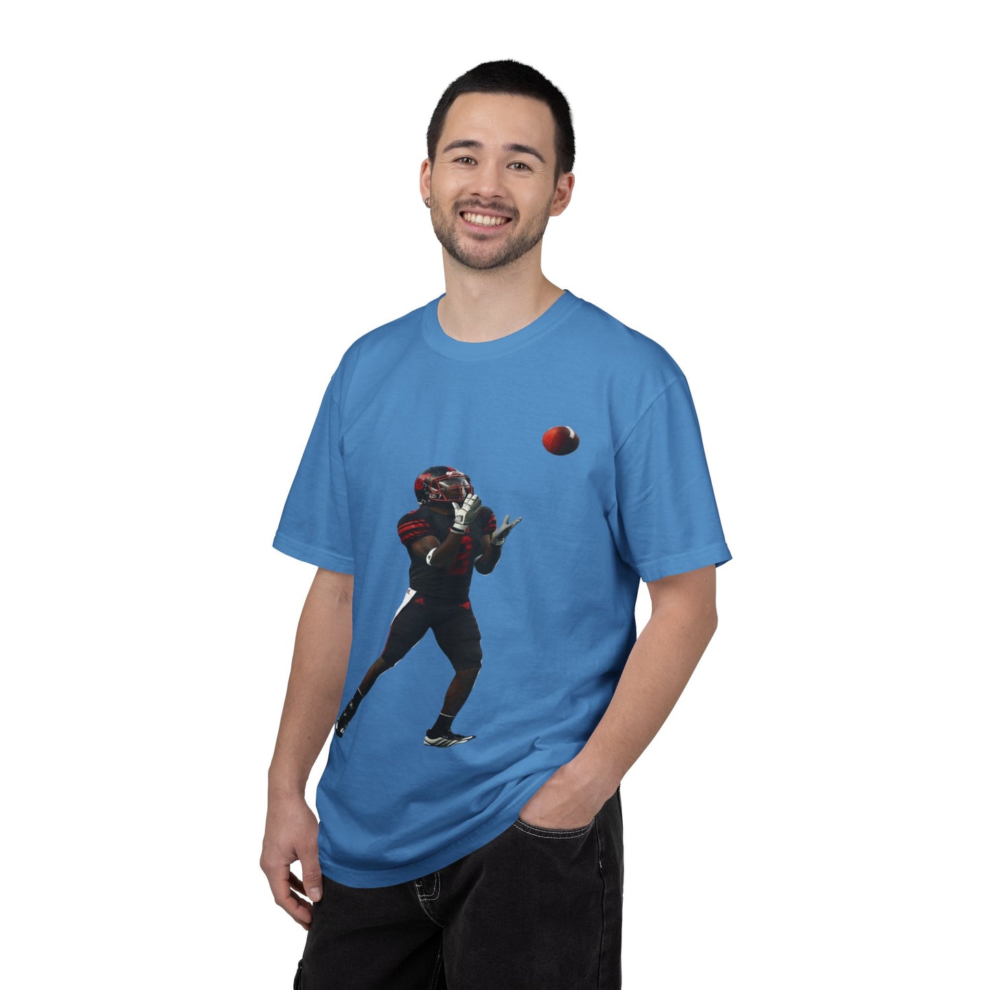 Football Player Catch T-Shirt