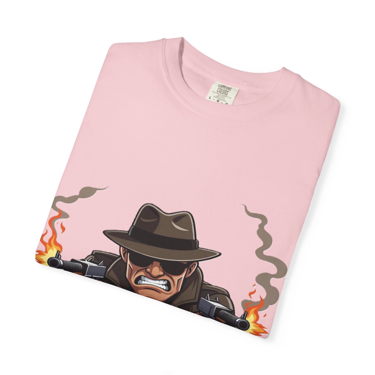 Vintage Gangster Shooter T-Shirt – Retro Mobster Graphic Tee