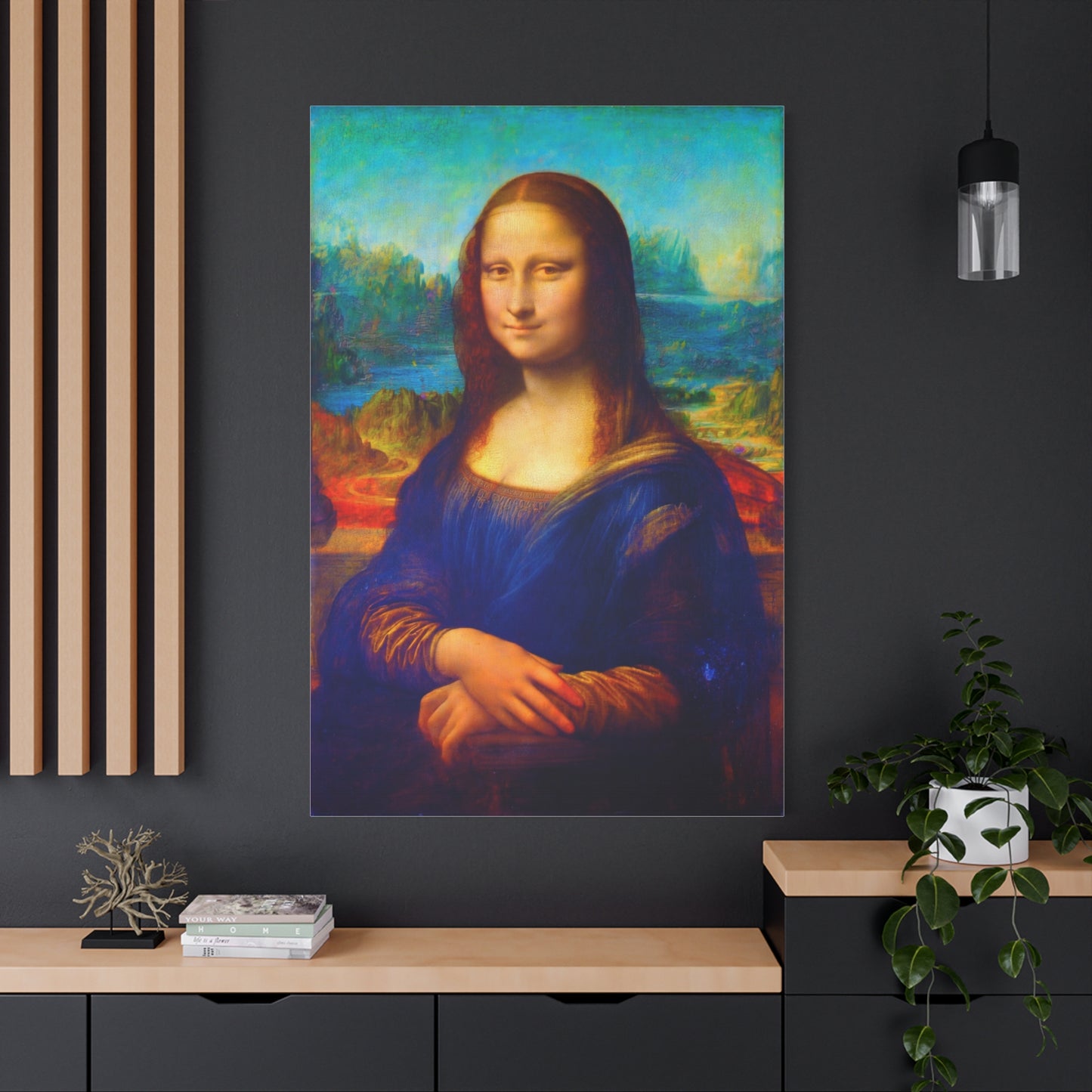 Classic Renaissance Portrait Canvas Print - Matte Stretched Wall Art