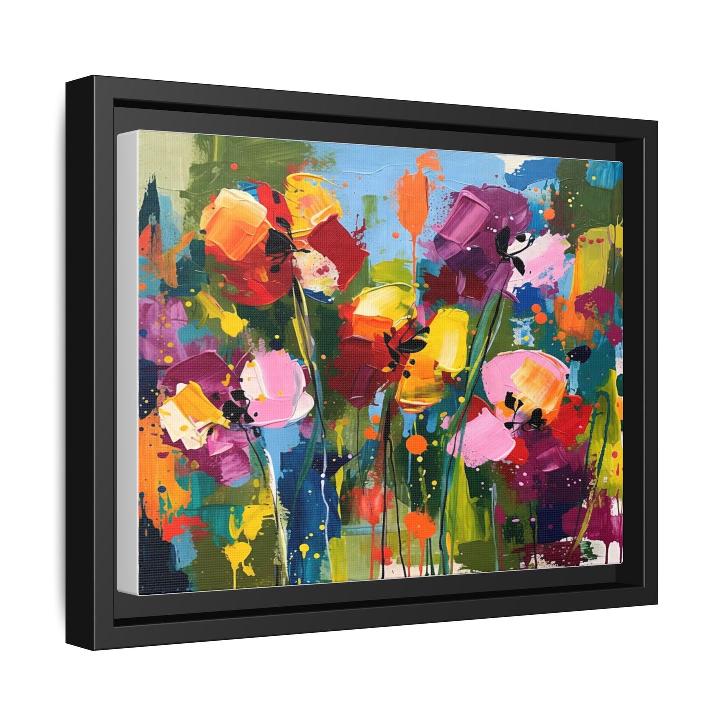 Matte Canvas, Framed (Multi-color)