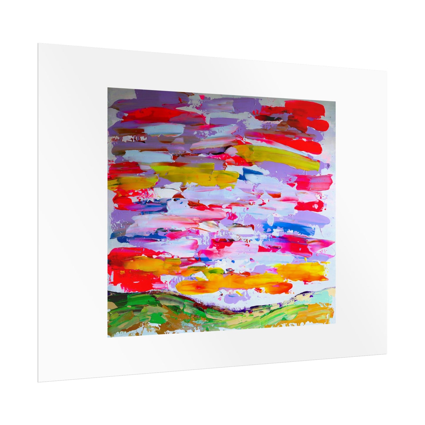 Sunny day in may by Norman Barrett Wall Art Print