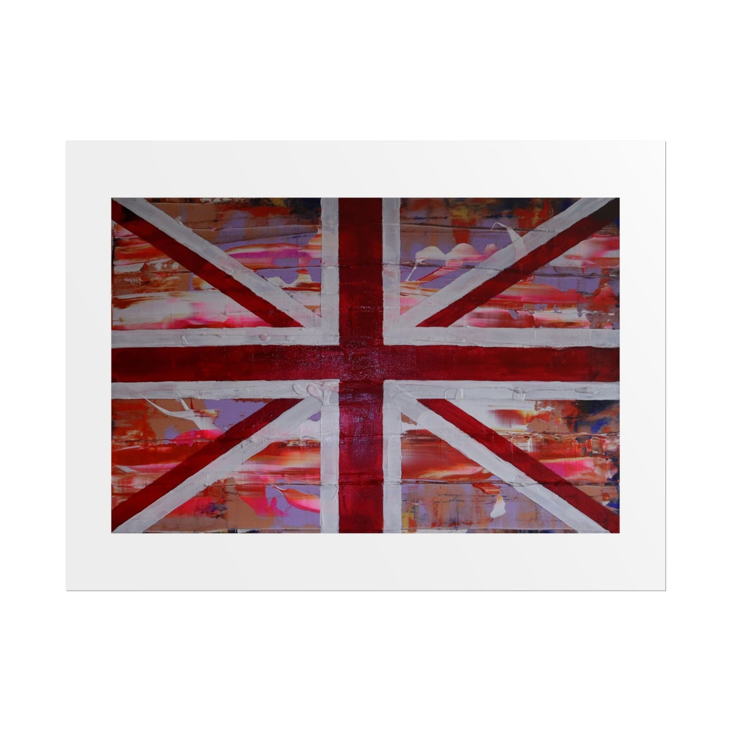Union Jack is back! by Norman Barrett Wall Art Print