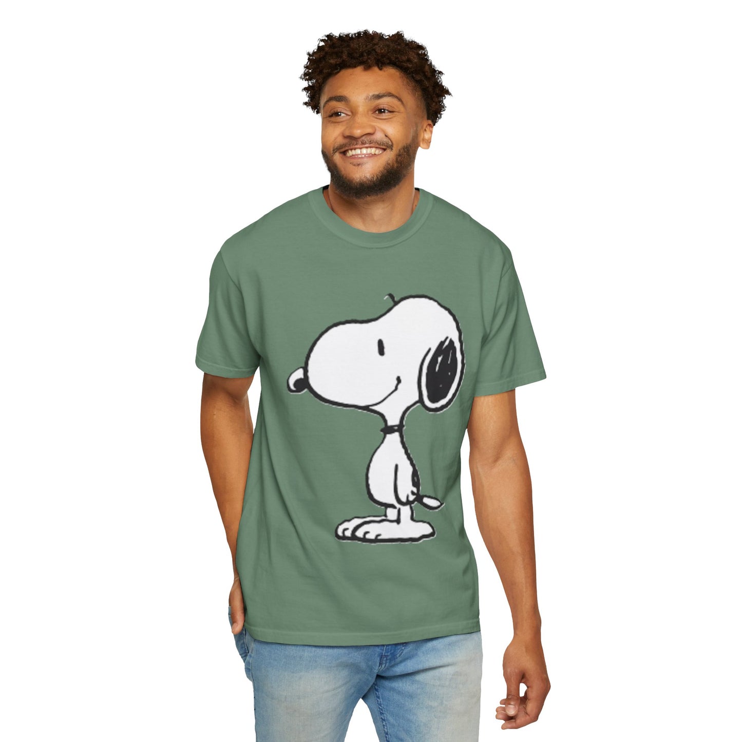 Classic Snoopy Unisex Garment-Dyed T-shirt