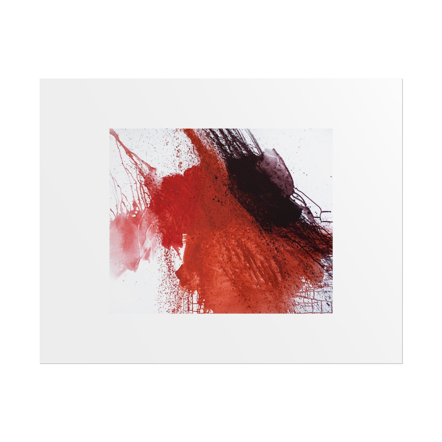 Flame by Natalija Miladinovic Wall Art Print