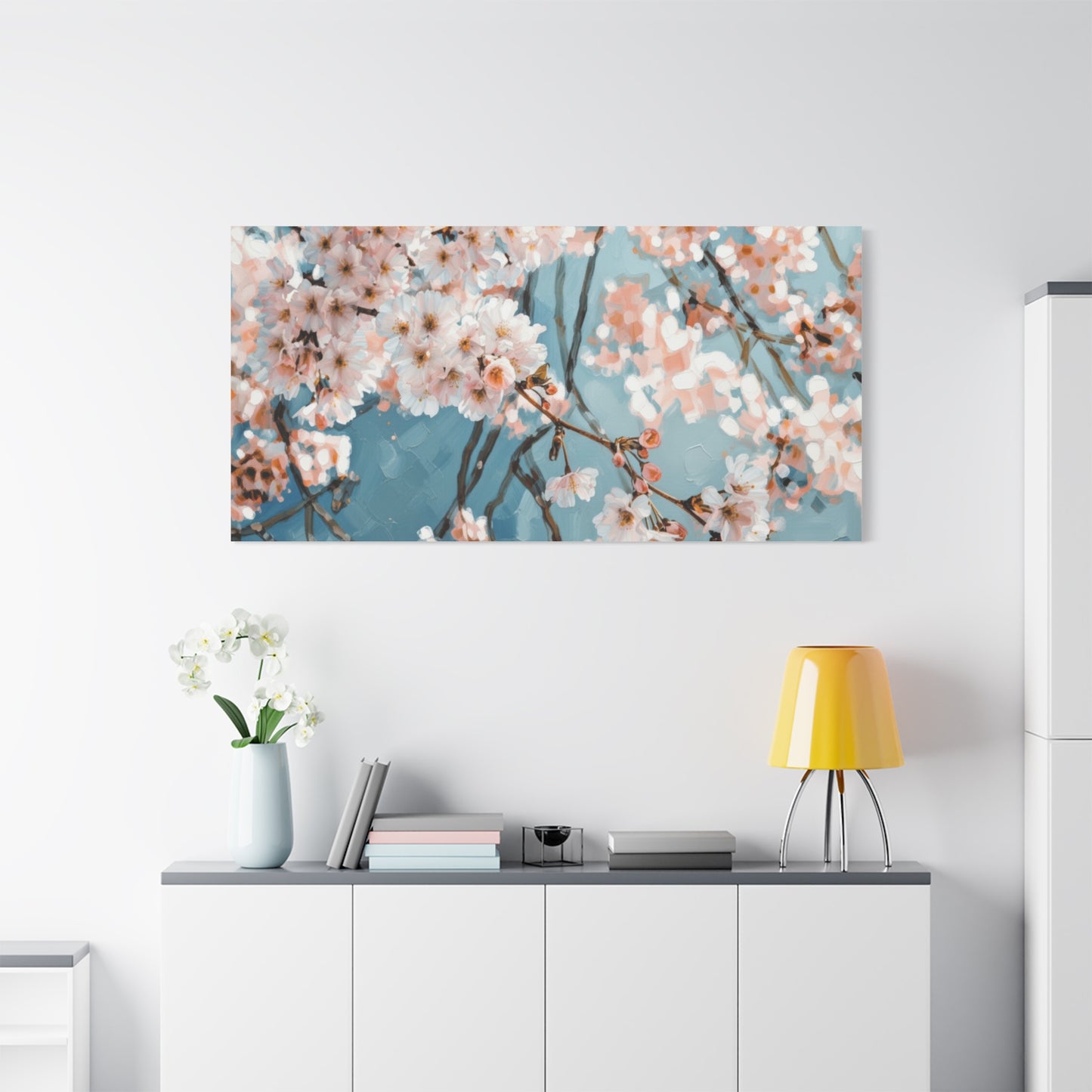 Cherry Blossom Matte Canvas Wall Art – Stretched 1.25"