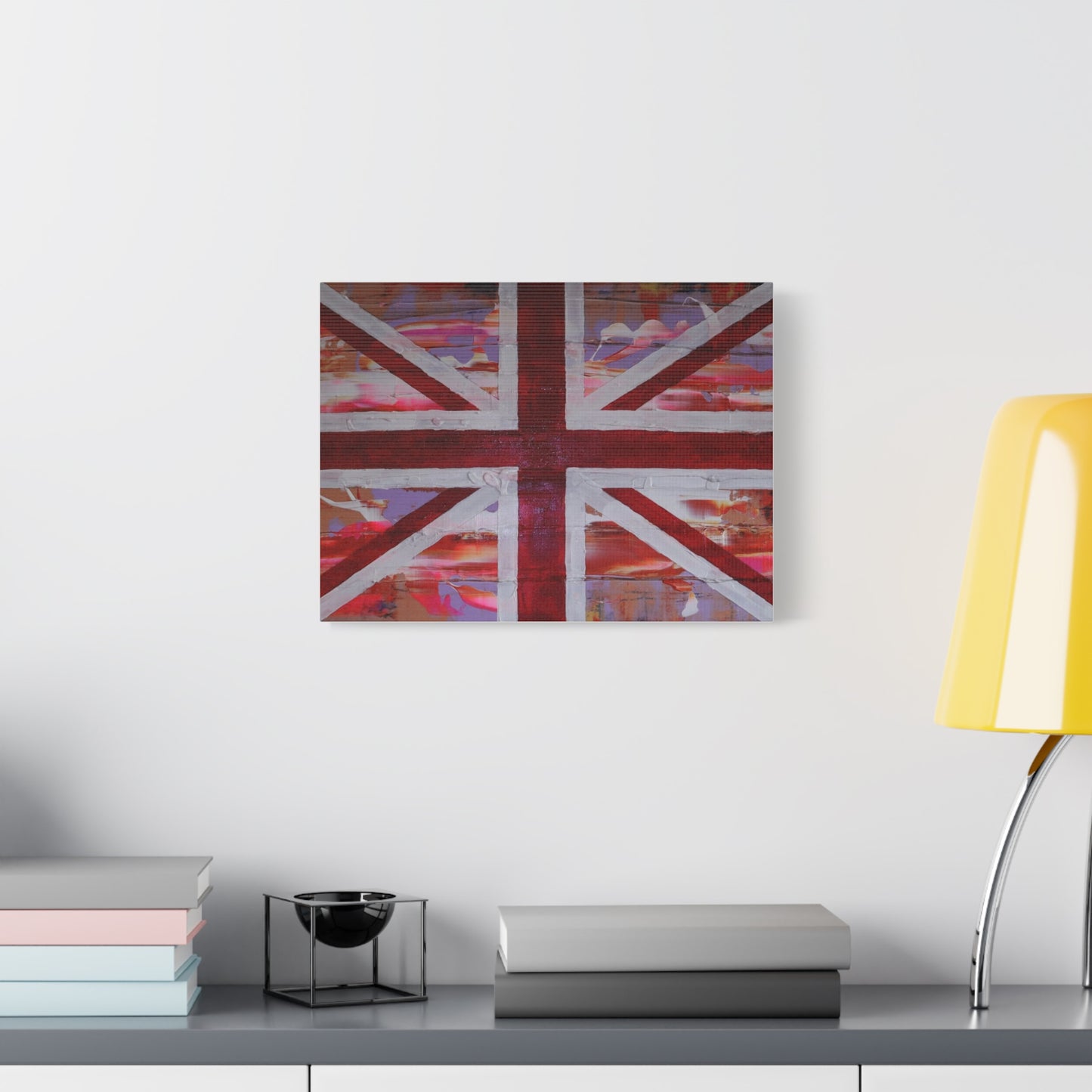 Union Jack is back! by Norman Barrett Matte Canvas Wall Art
