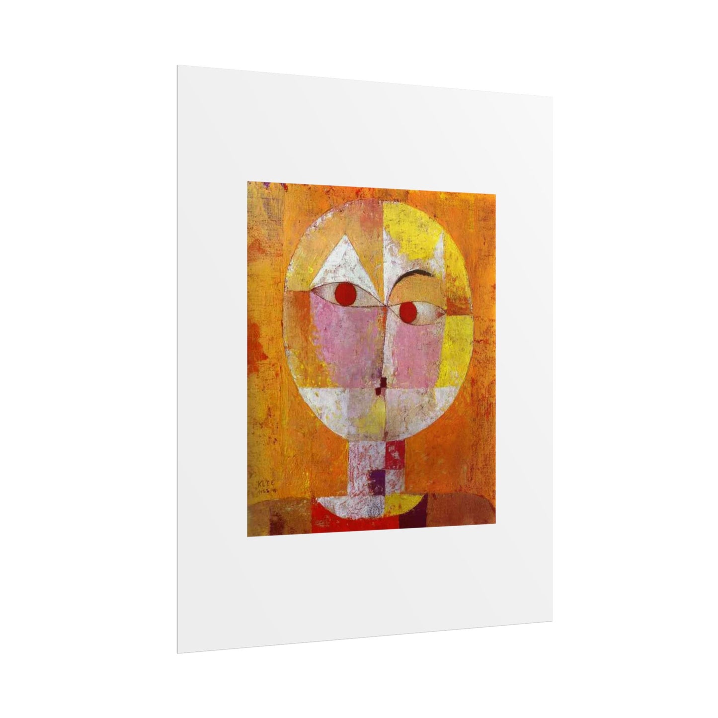 Senecio II by Paul Klee Wall Art Print