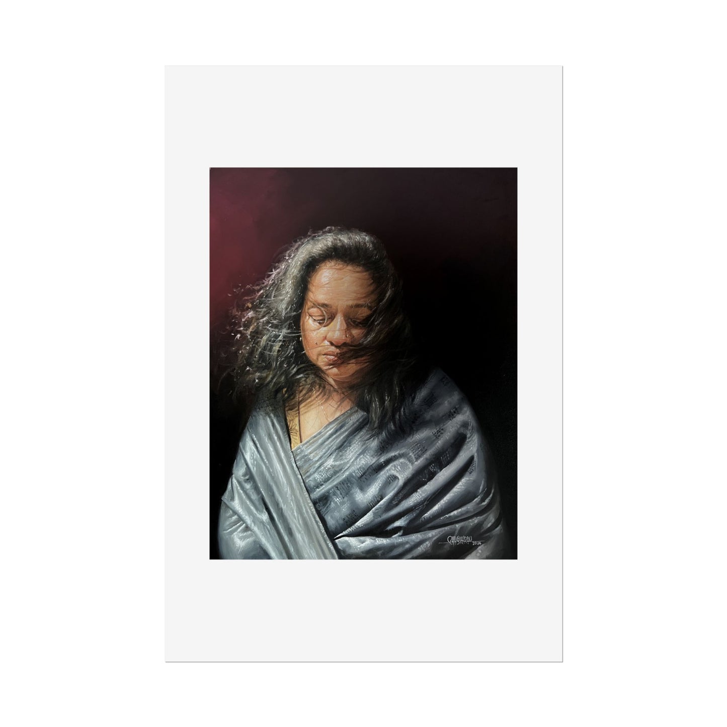 Tempest by Rajasekharan Parameswaran Wall Art Print