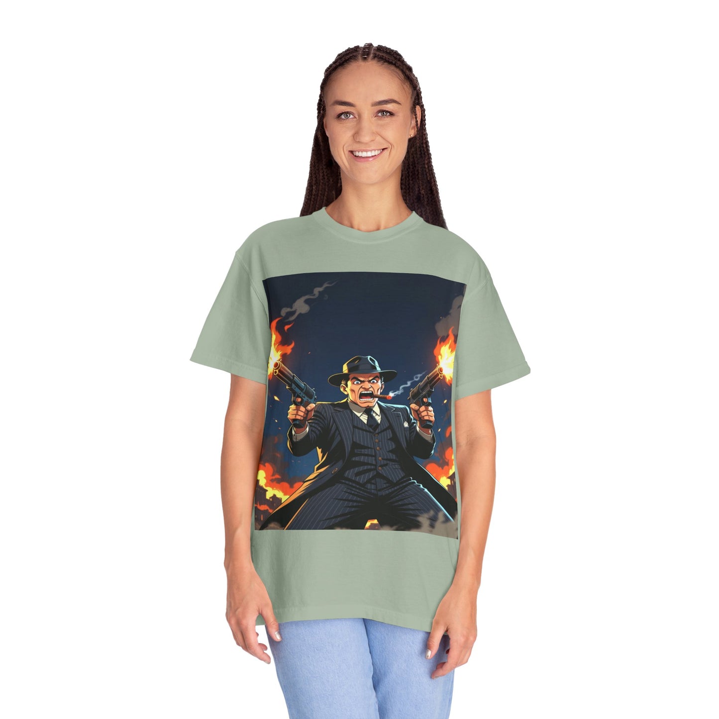 Gangster T‑Shirt — Vintage Outlaw Graphic Tee