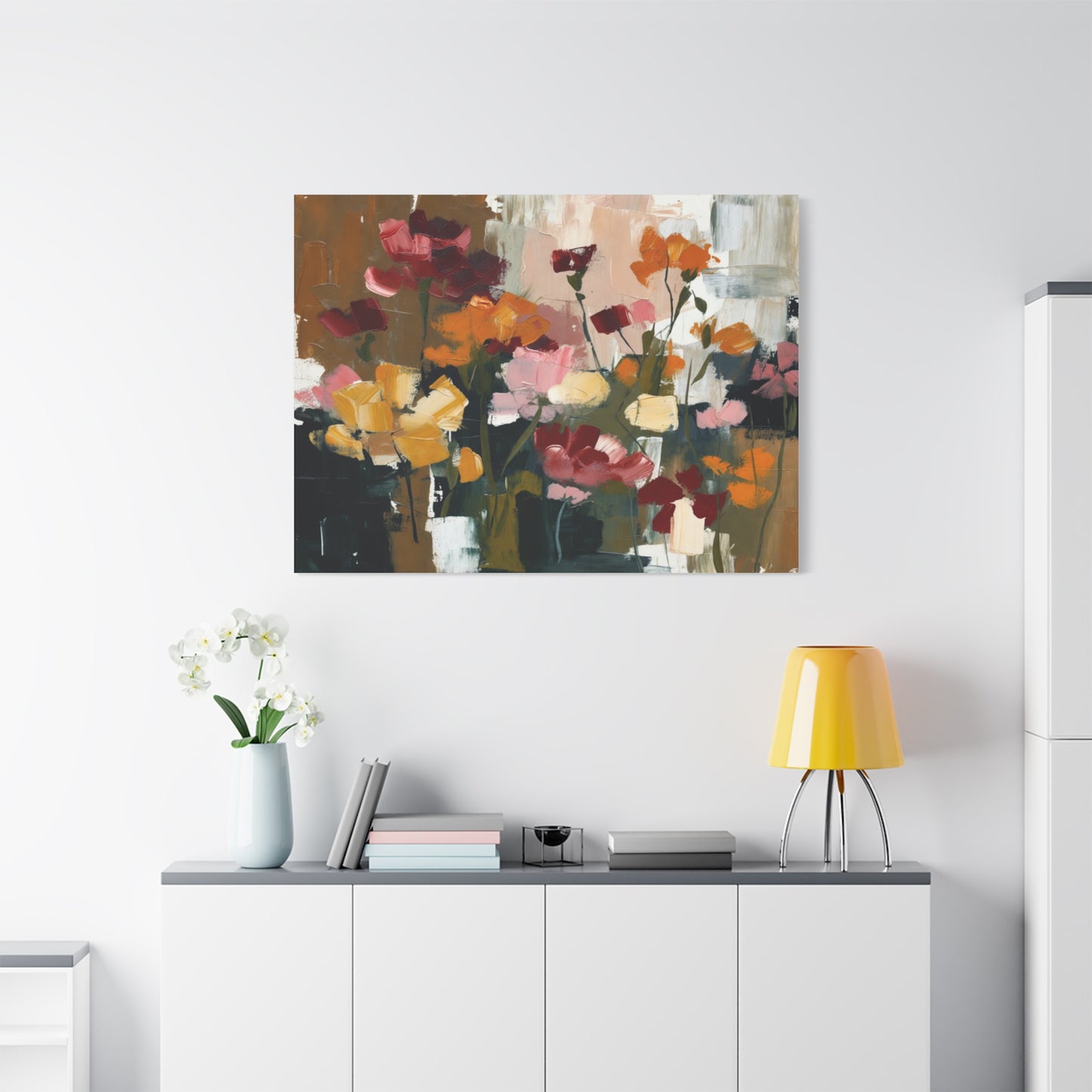 Flowers Matte Canvas, Stretched, 1.25"