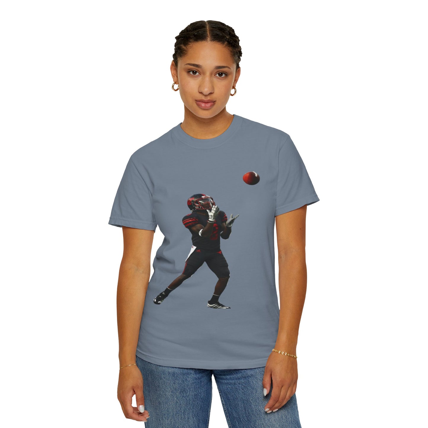 Football Player Catch T-Shirt