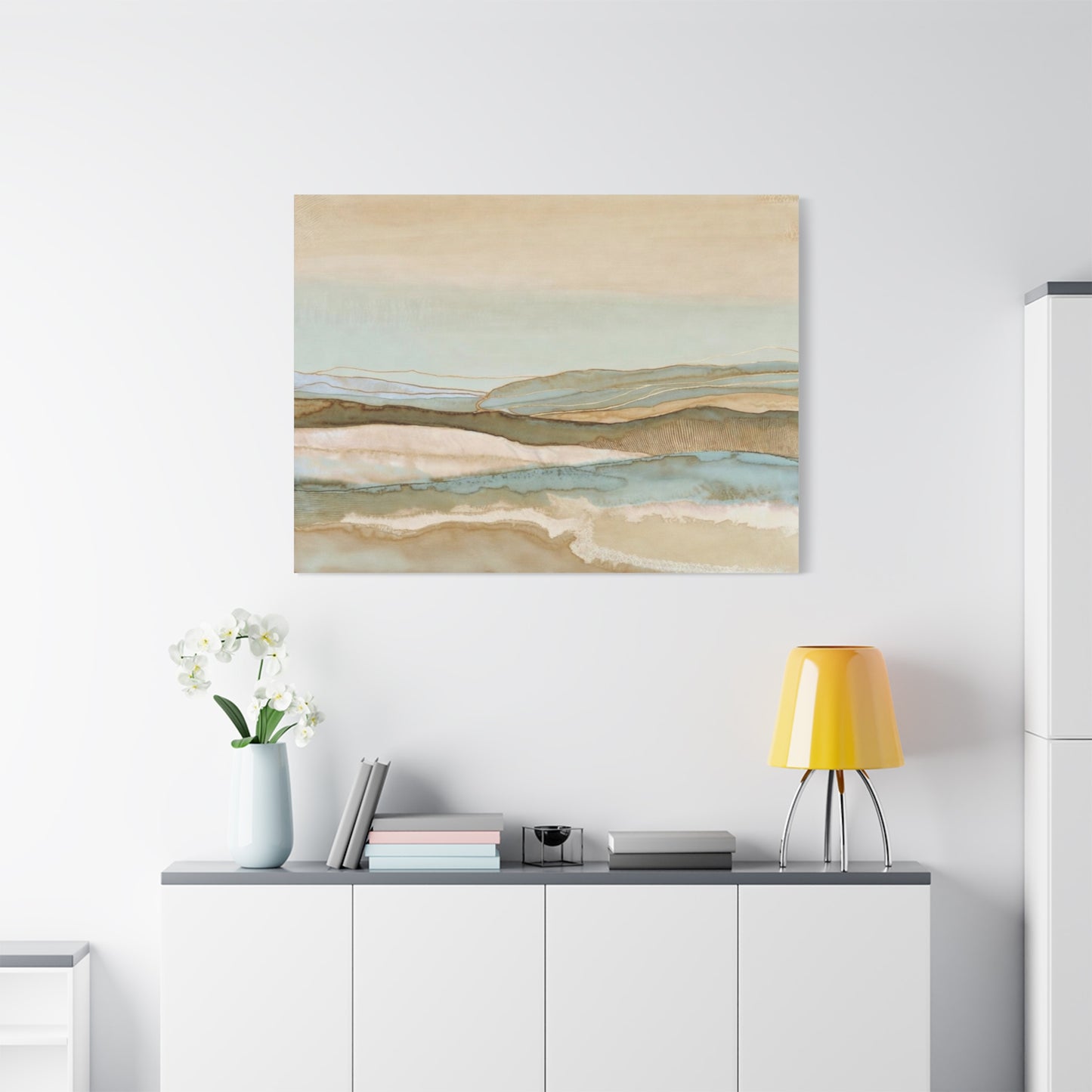 Coastal Abstract Canvas