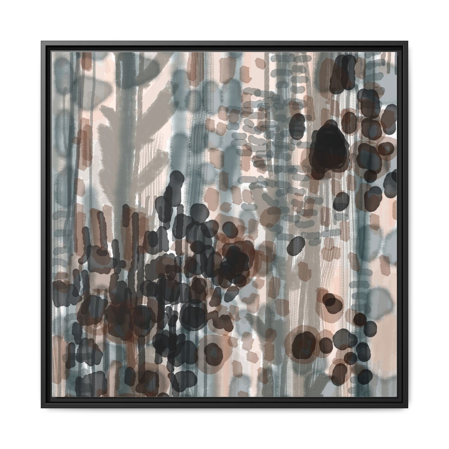 Vleken by an unknown artist Framed Canvas Art