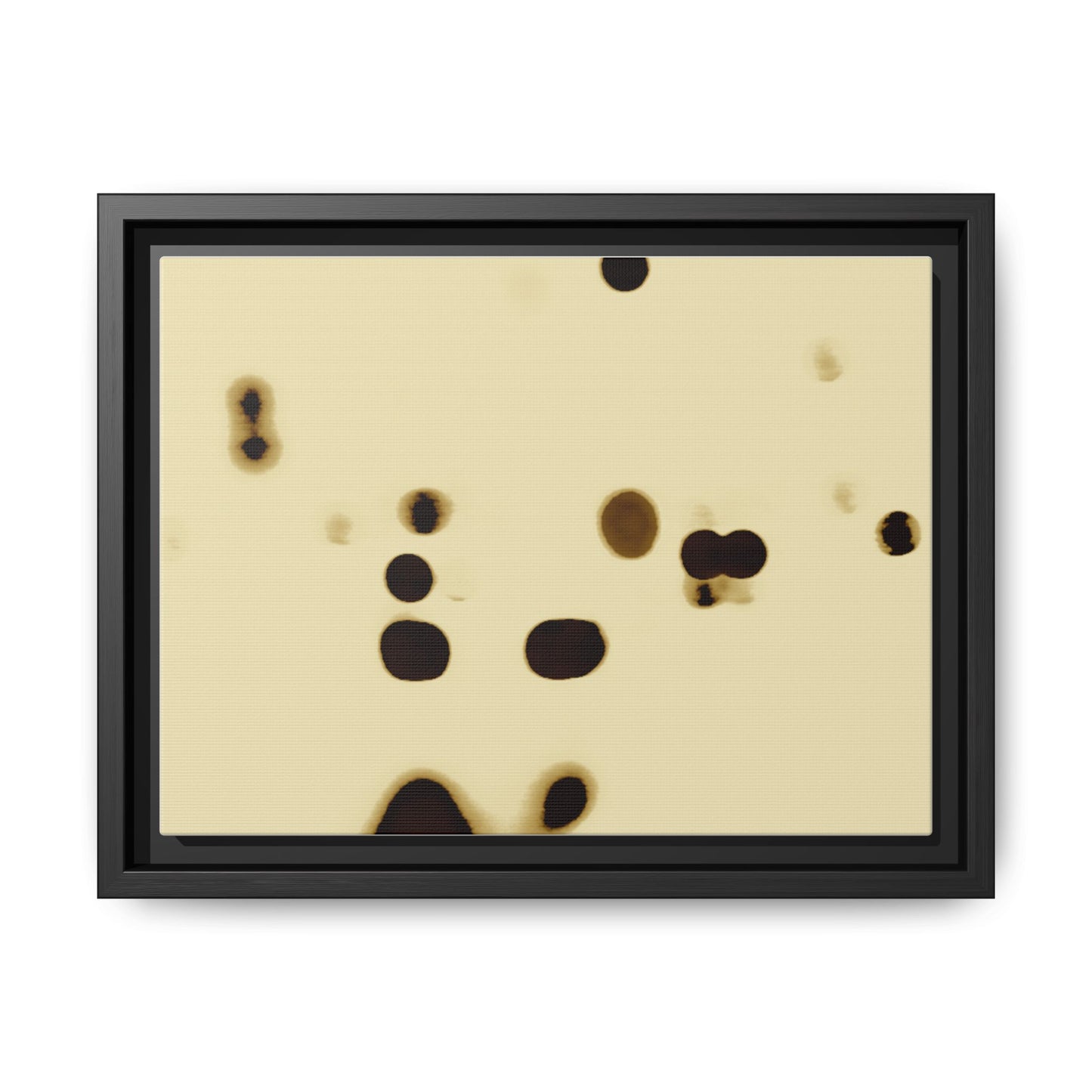 People Communicating by Unknown Abstract Framed Minimalist Wall Art Print