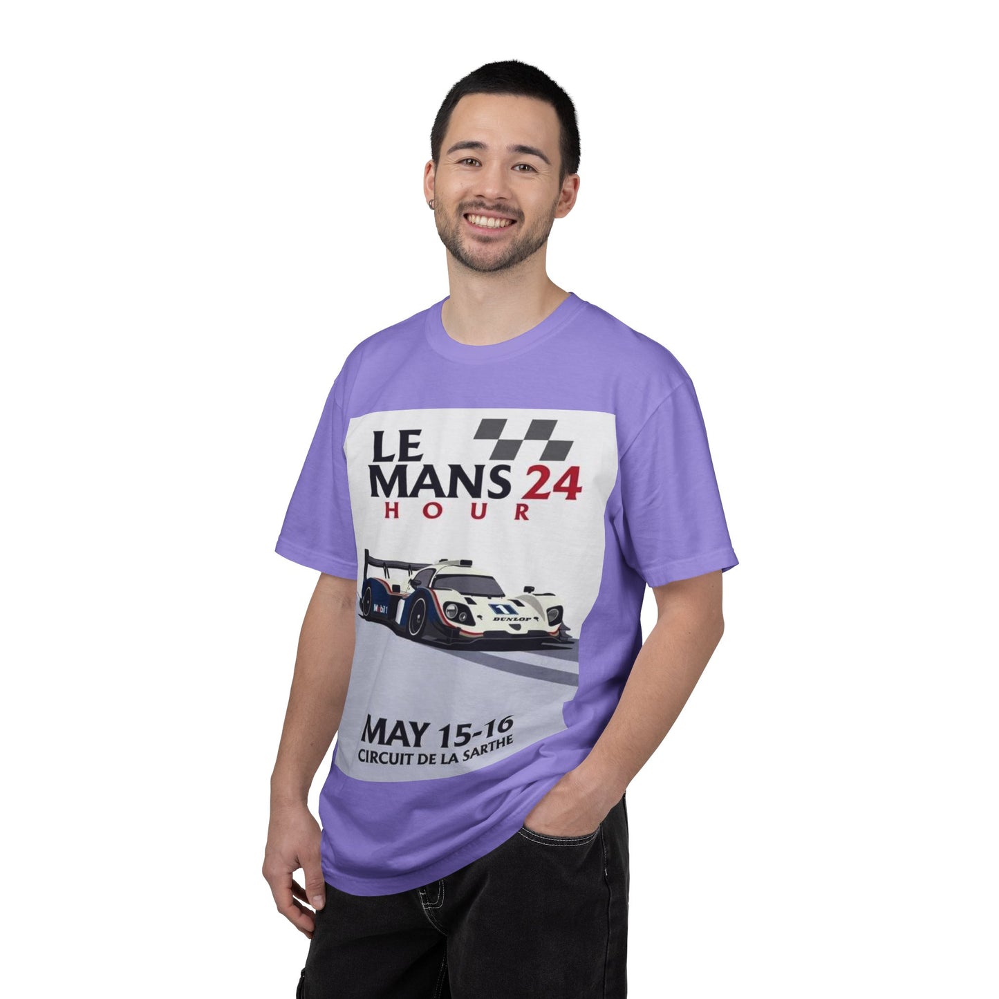 Le Mans 24 Hour Racing Poster T-Shirt — May 15-16 Circuit de la Sarthe