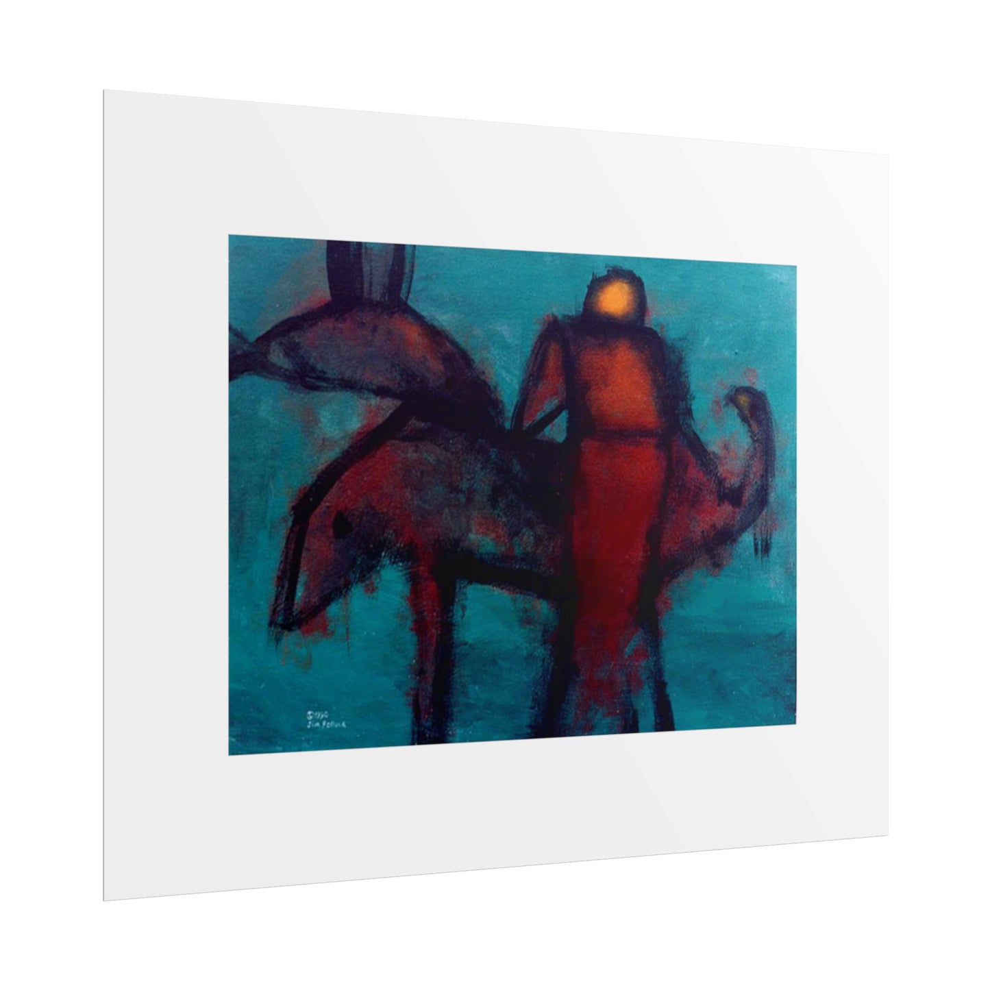 Dominion (Acrylic) by James Pollock Wall Art Print
