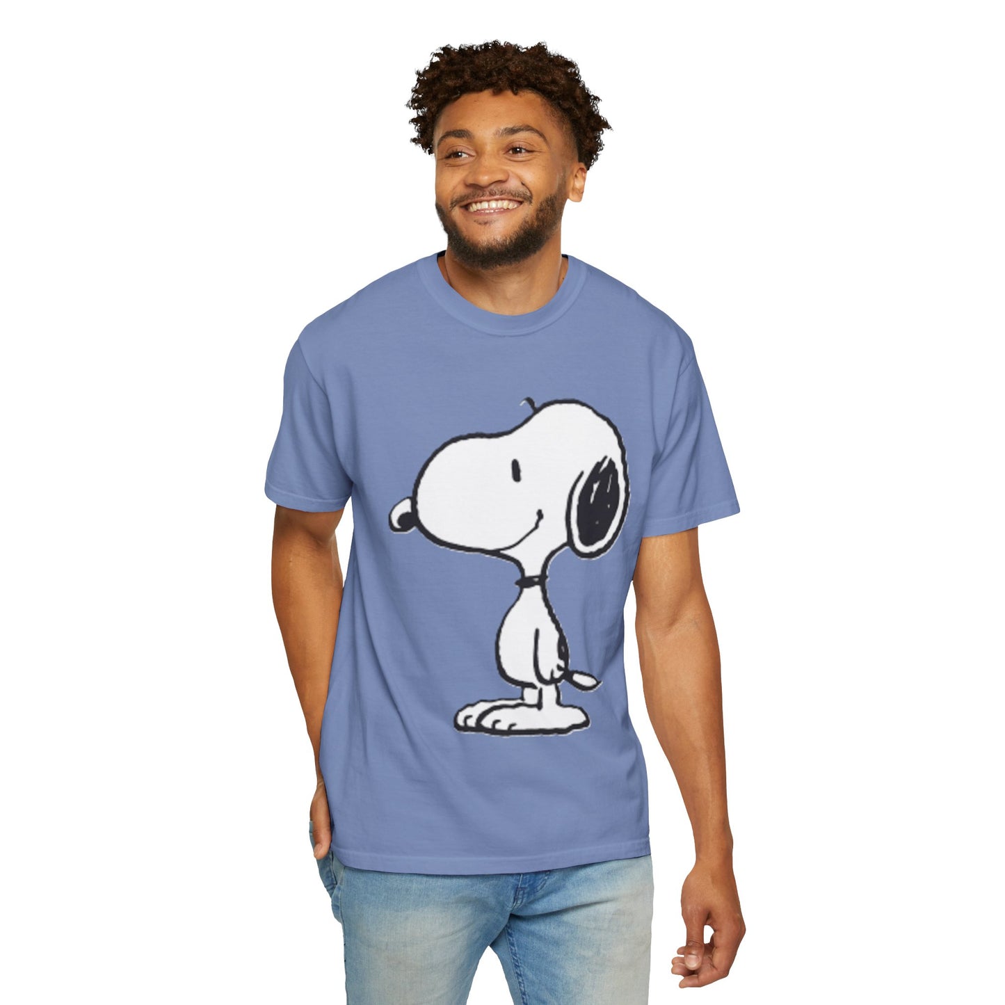 Classic Snoopy Unisex Garment-Dyed T-shirt