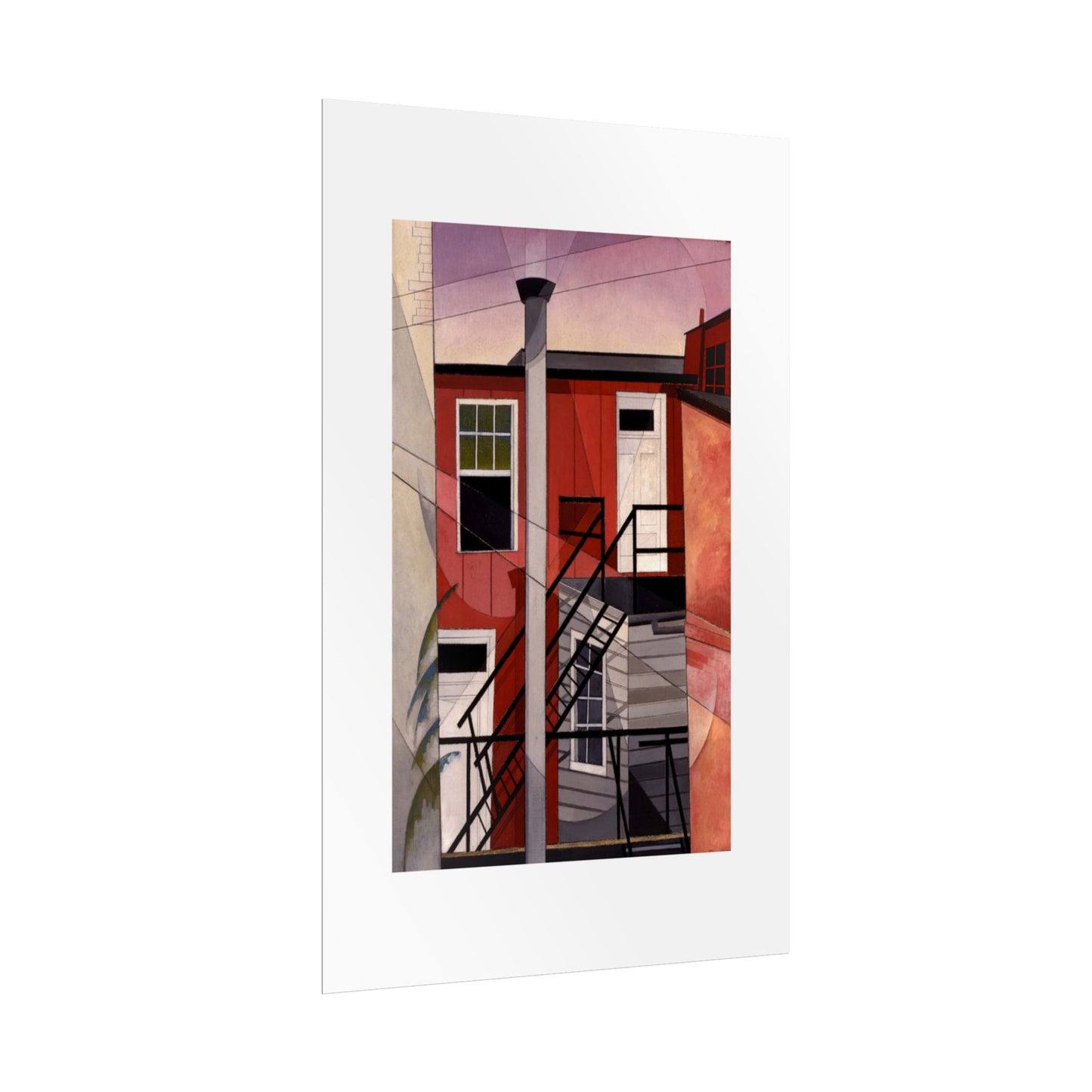Modern Conveniences by Charles Demuth Wall Art Print