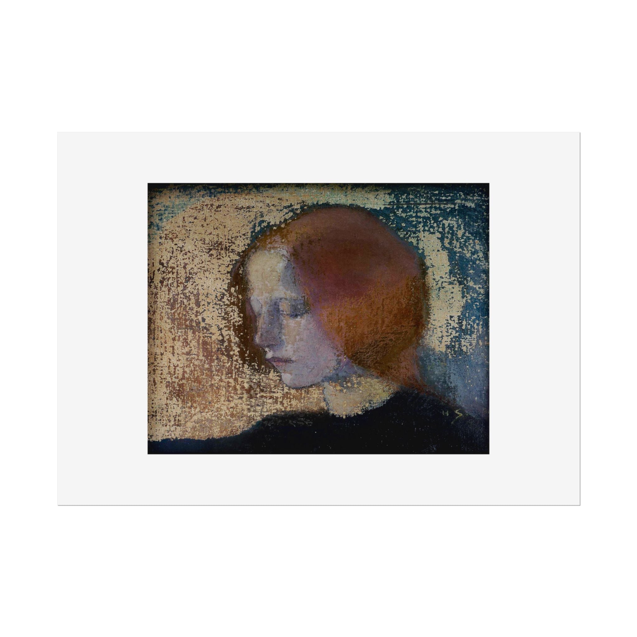 Fragment by Helena Schjerfbeck Wall Art Print