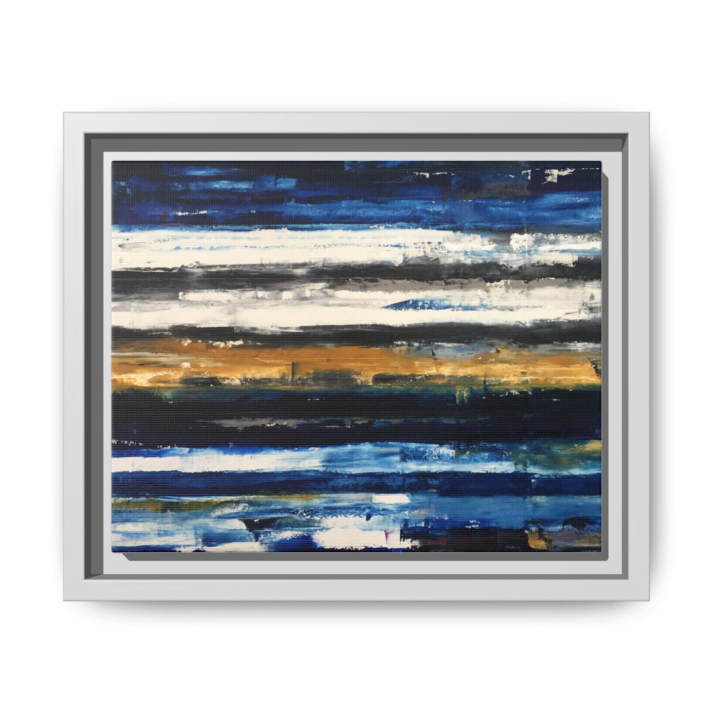 Tiny Buddha by Todd Williamson Framed Matte Canvas Abstract  Wall Art