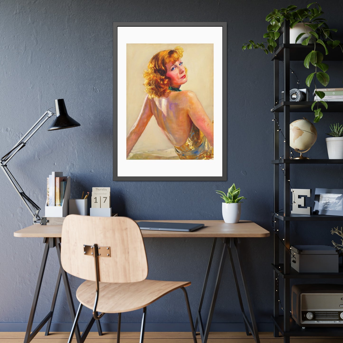 Greta Garbo Framed Paper Posters