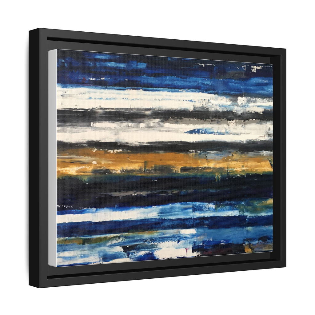 Tiny Buddha by Todd Williamson Framed Matte Canvas Abstract  Wall Art