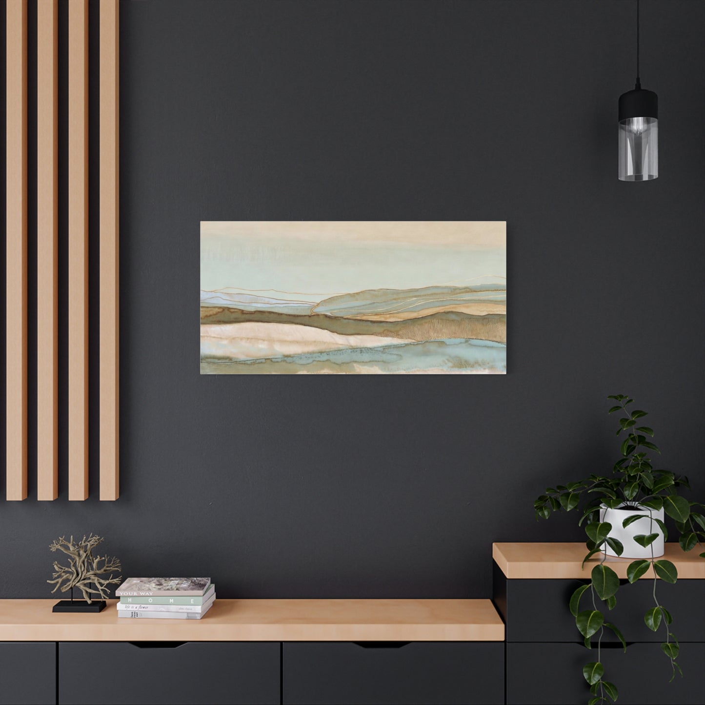 Coastal Abstract Canvas