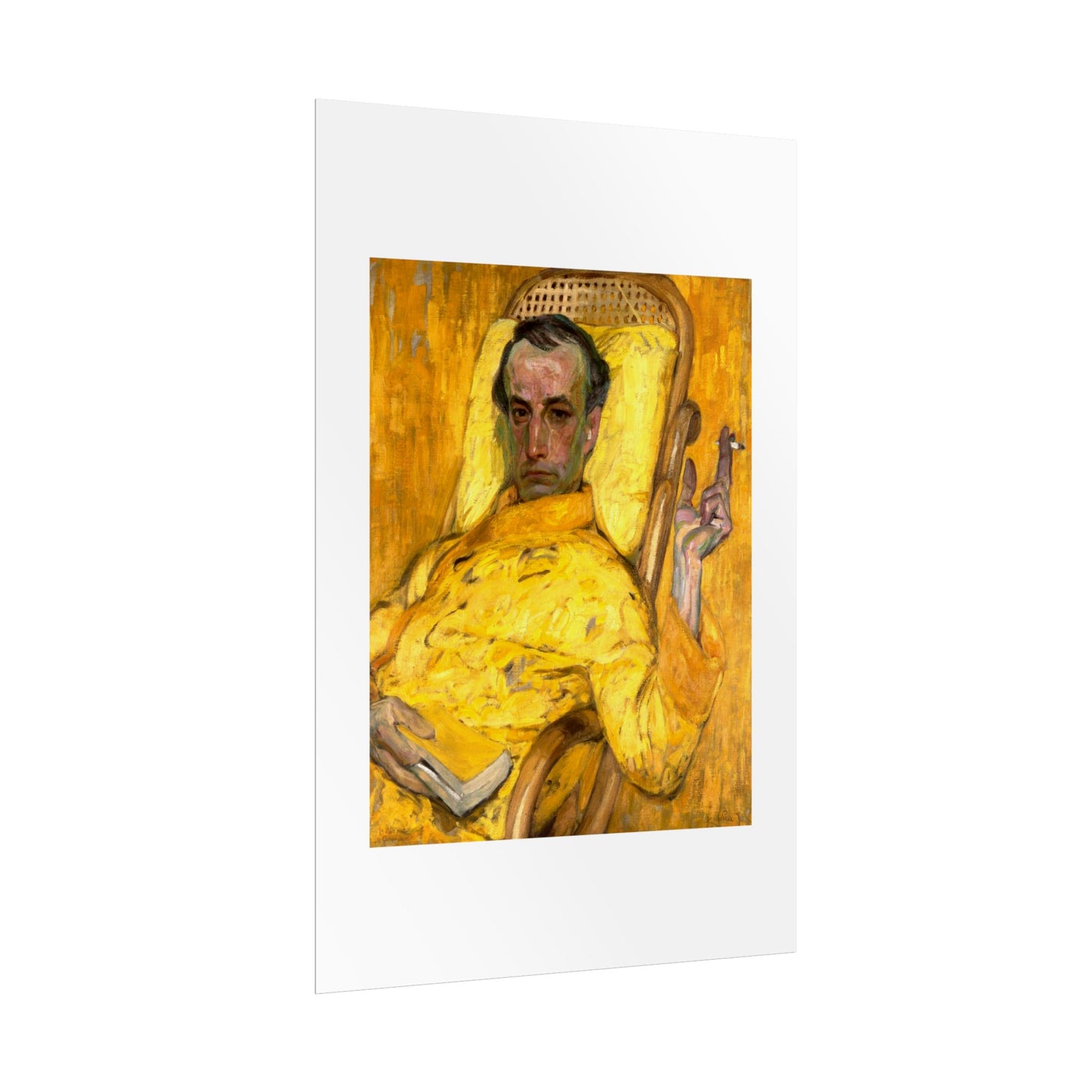 The Yellow Scale by František Kupka Wall Art Print