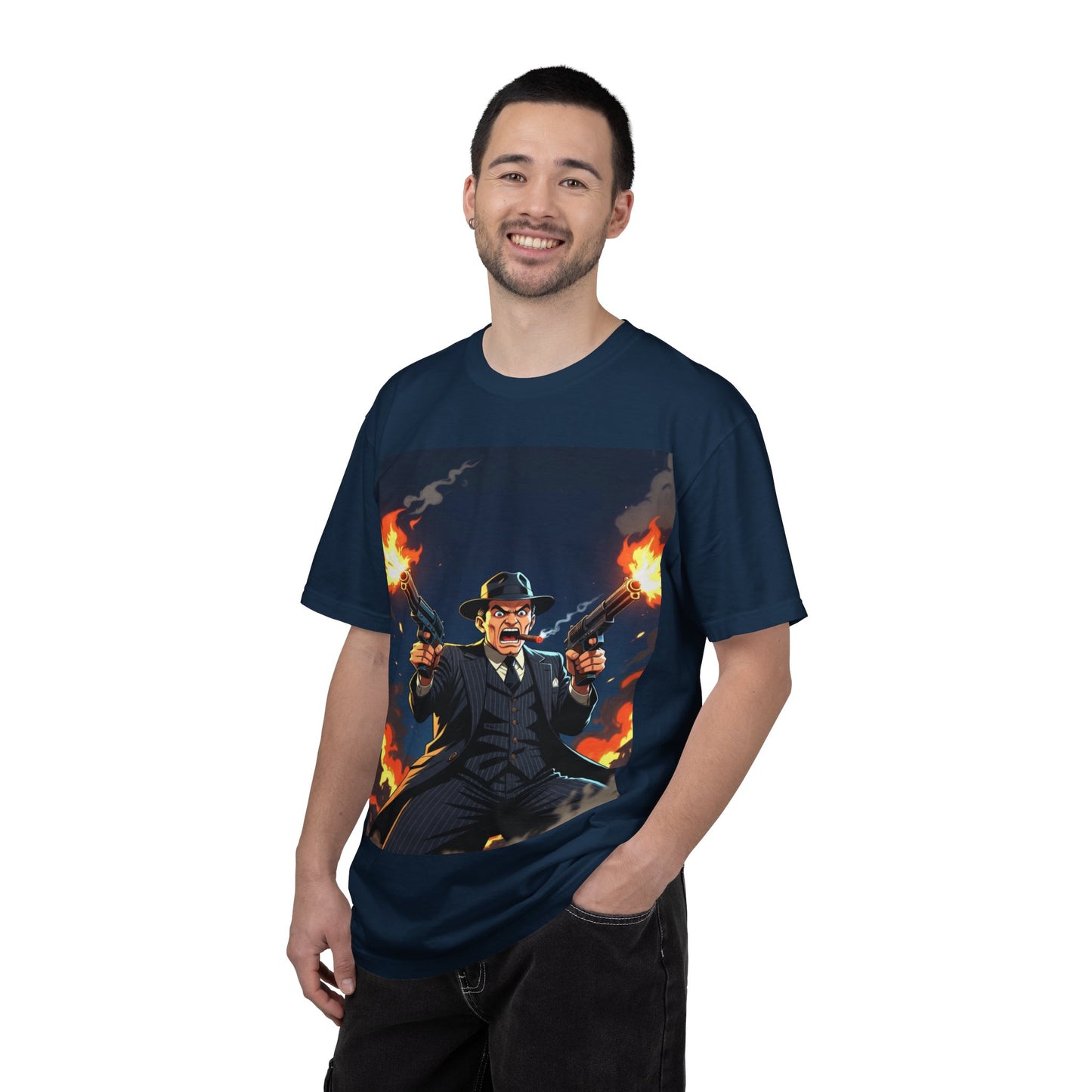 Gangster T‑Shirt — Vintage Outlaw Graphic Tee