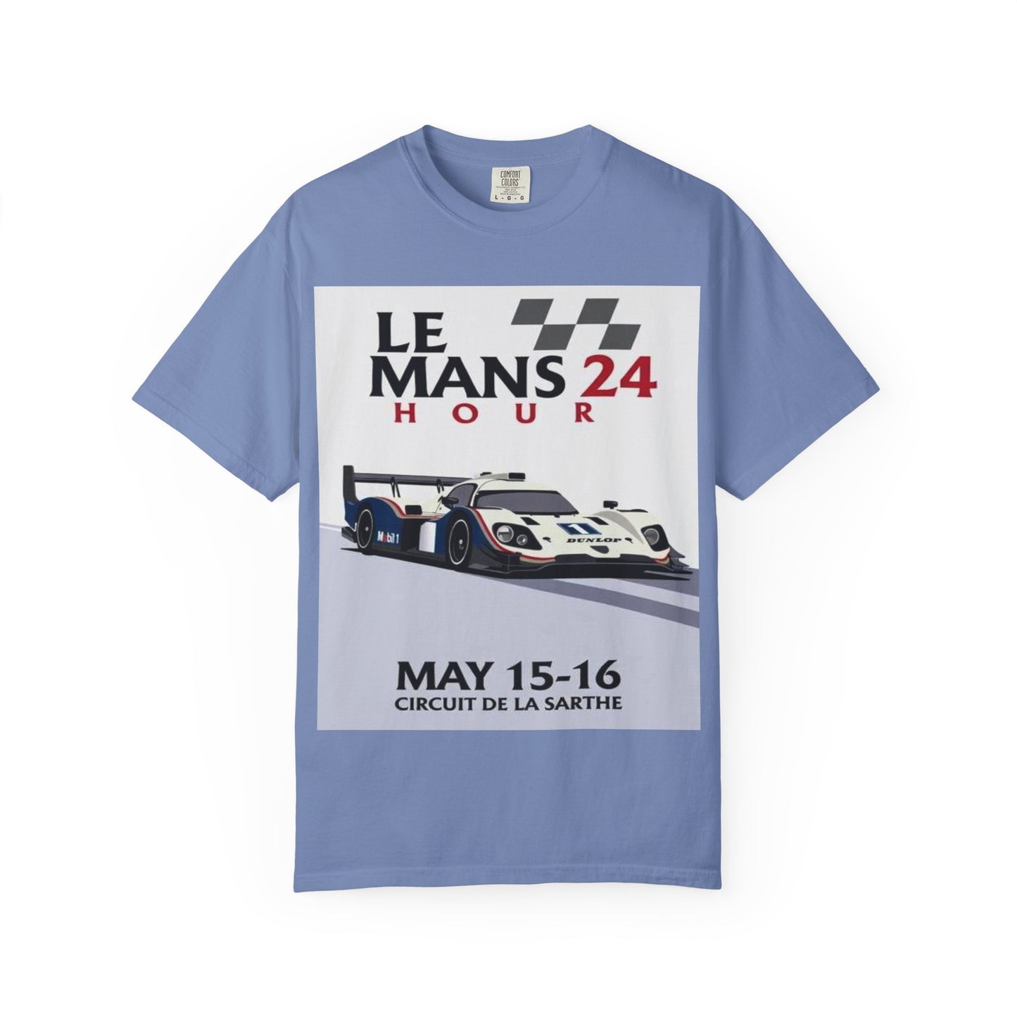 Le Mans 24 Hour Racing Poster T-Shirt — May 15-16 Circuit de la Sarthe