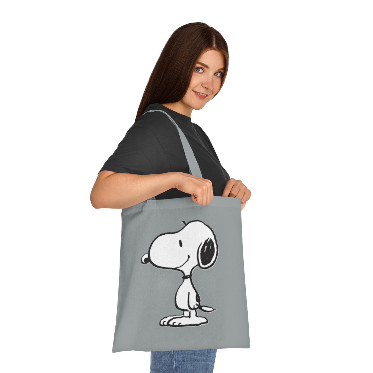 Classic Snoopy Cotton Tote Bag – Retro Peanuts Character Tote