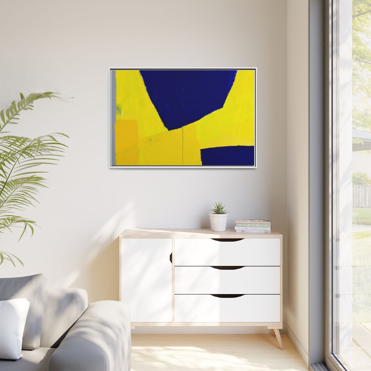 Lantenhammer by Lageplan Atelier Framed Modern Wall Art
