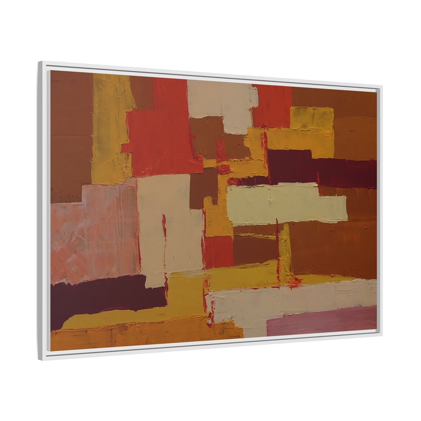 Tableau Confusion by Nicolae Calancea Framed Canvas Wall Art Print