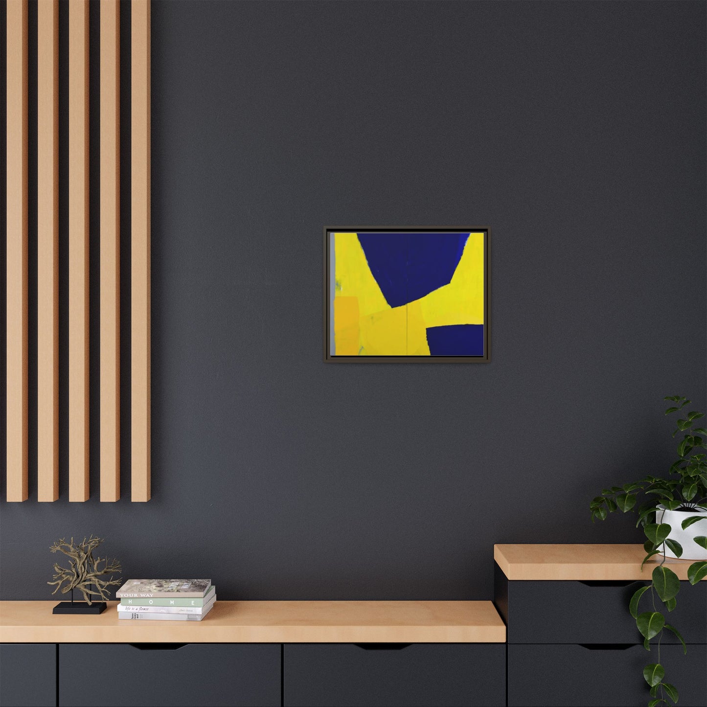 Lantenhammer by Lageplan Atelier Framed Modern Wall Art