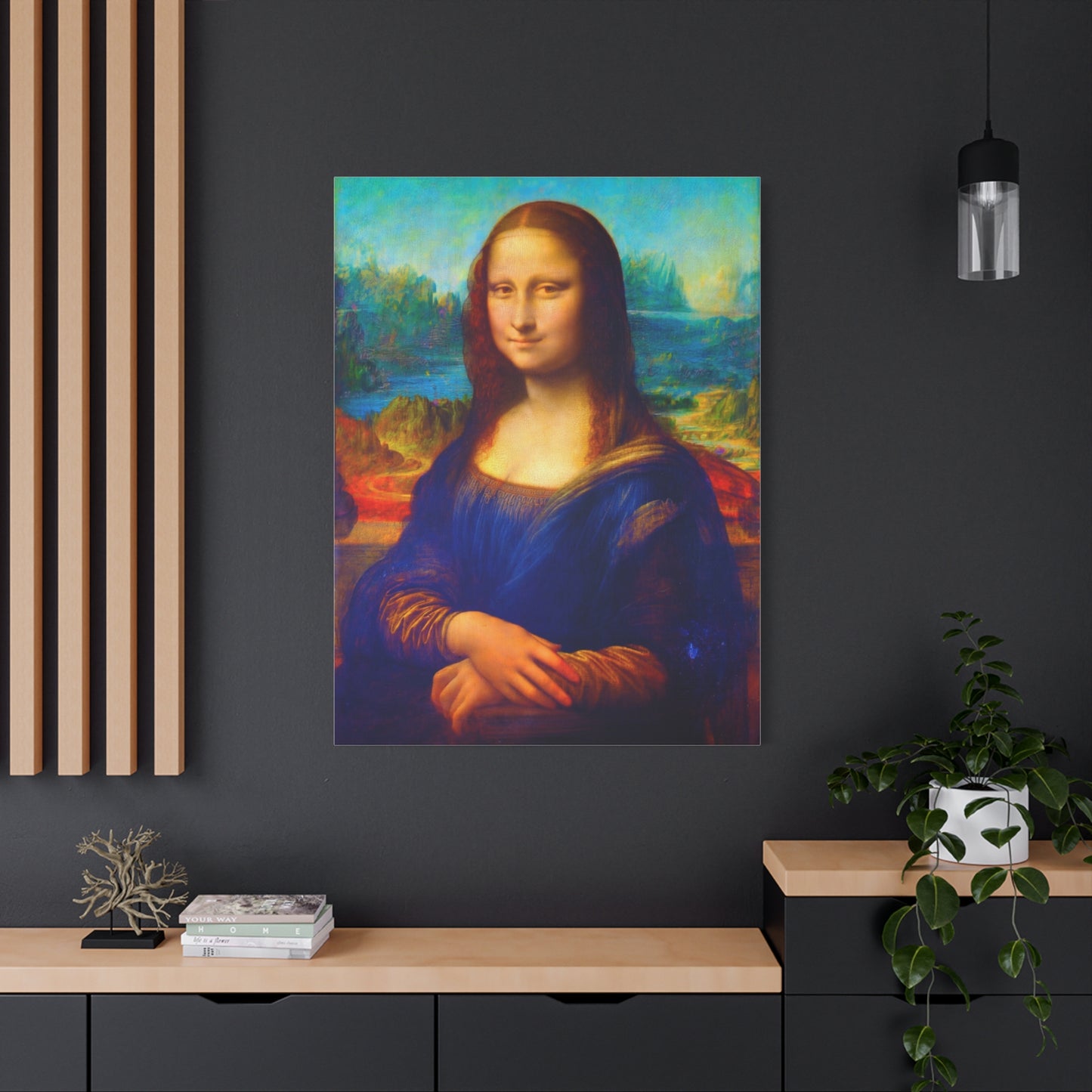 Classic Renaissance Portrait Canvas Print - Matte Stretched Wall Art
