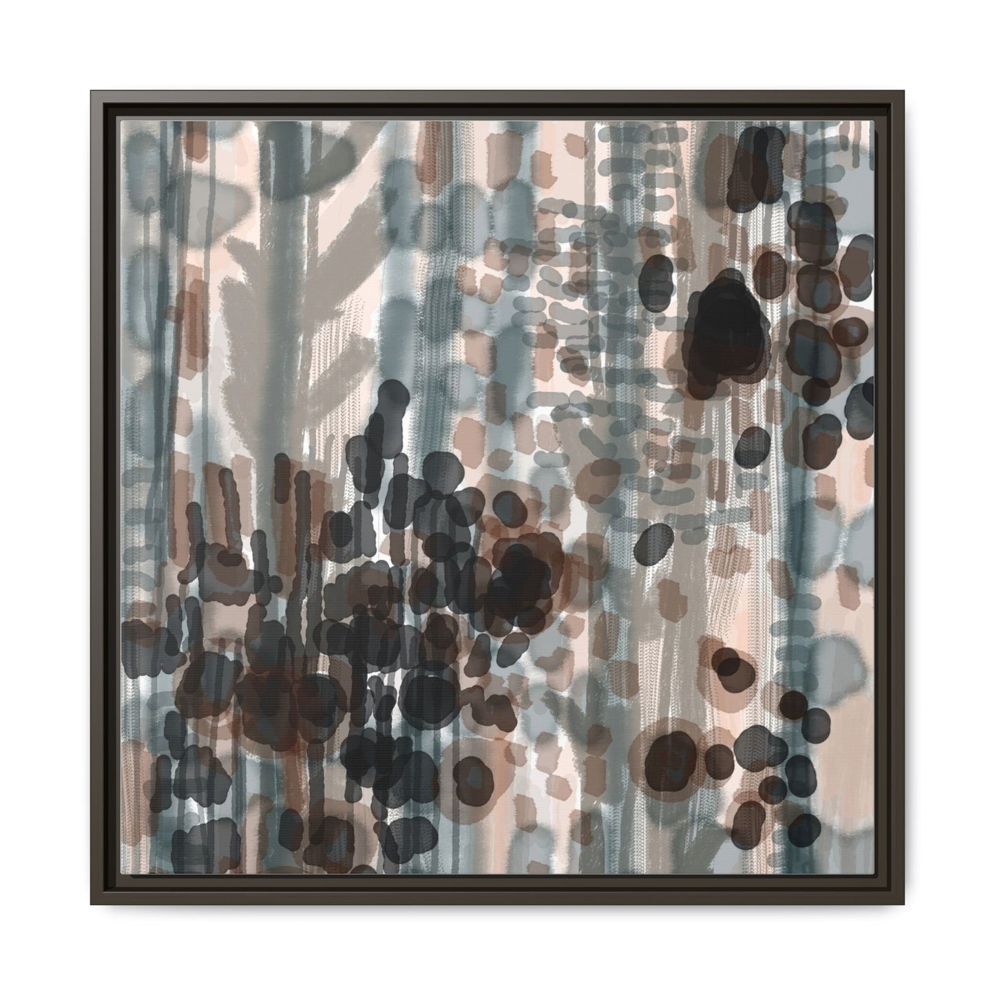 Vleken by an unknown artist Framed Canvas Art