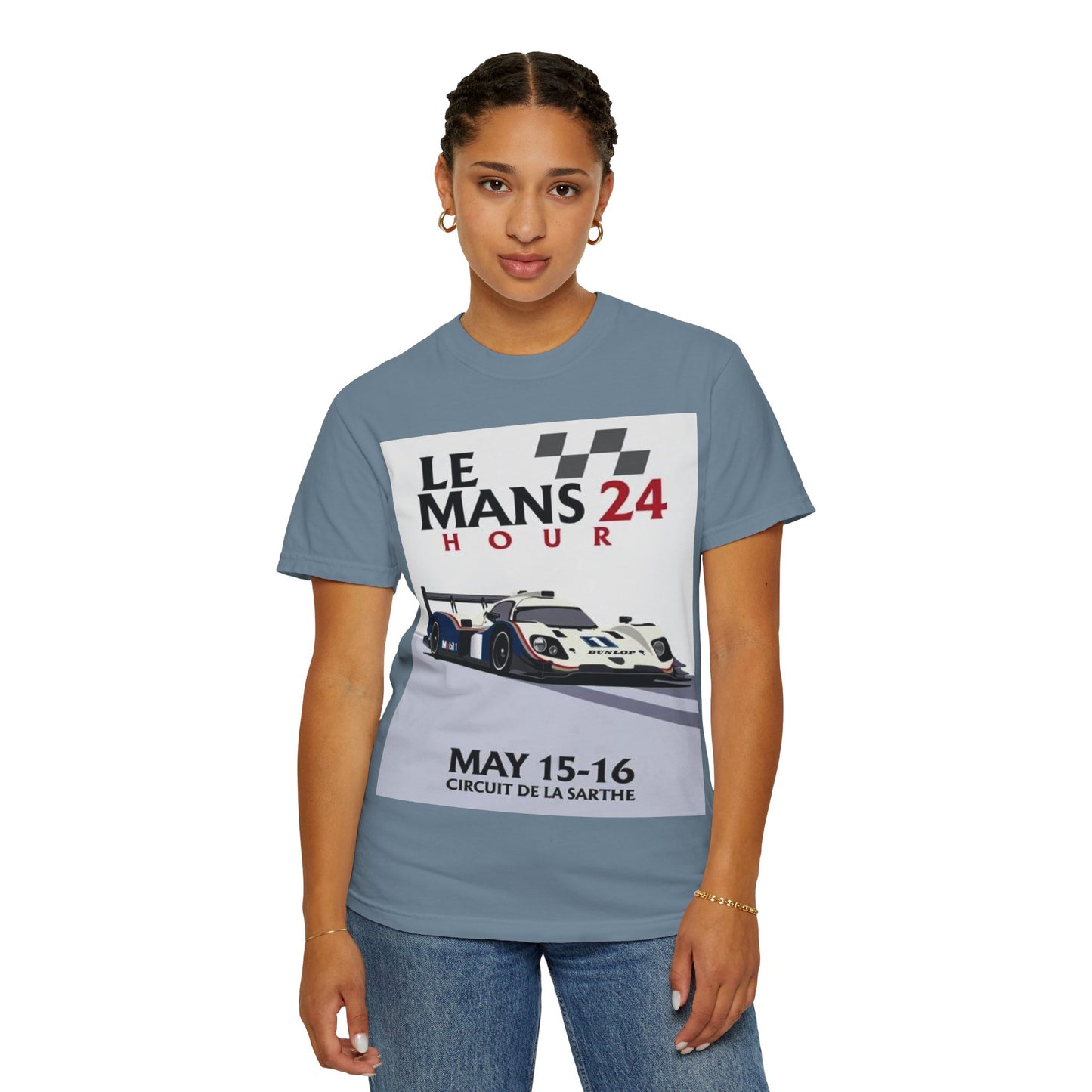 Le Mans 24 Hour Racing Poster T-Shirt — May 15-16 Circuit de la Sarthe