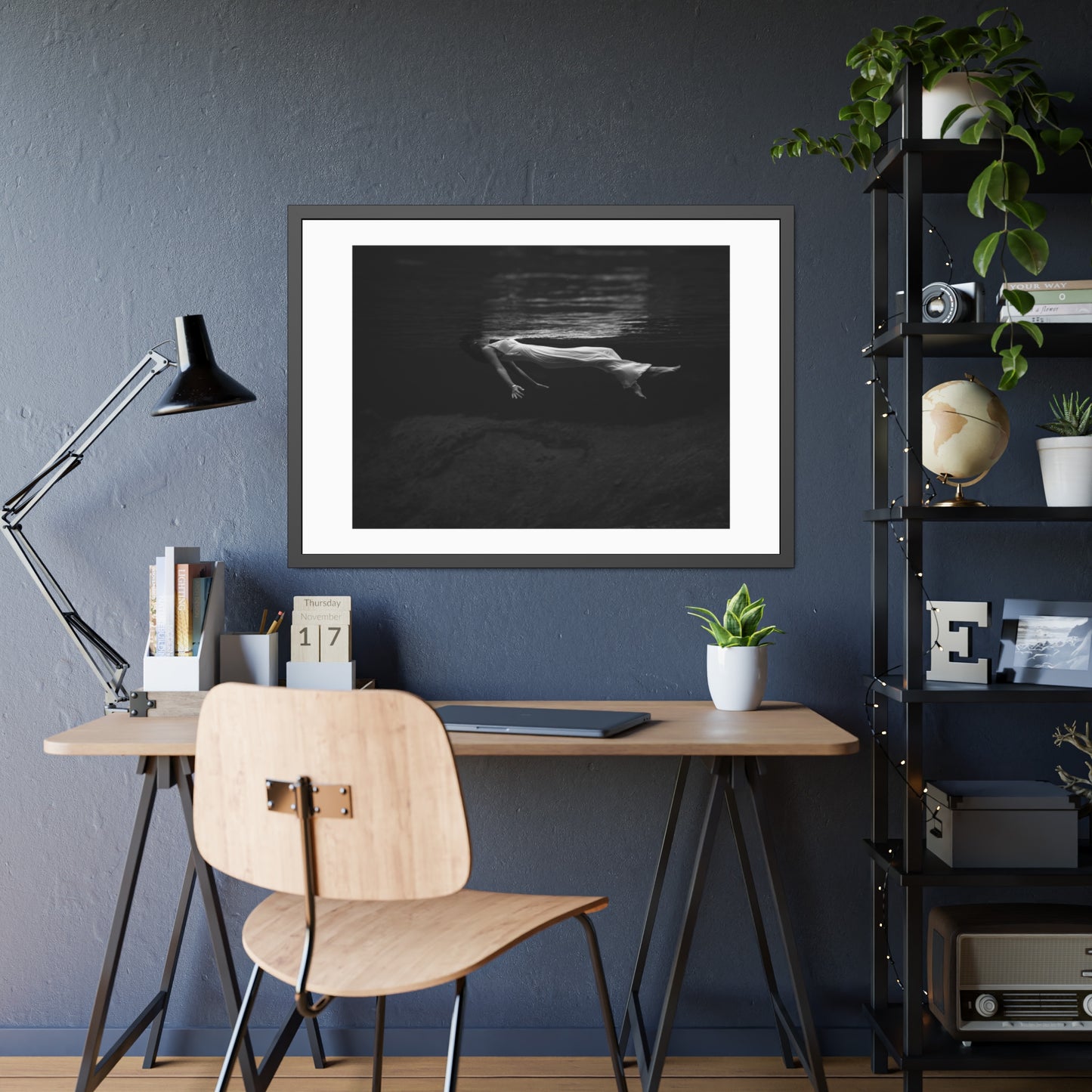 Weeki Wachee spring by Toni Frissell Framed Poster