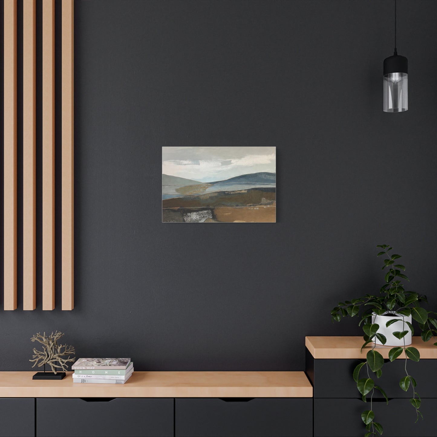 Landscape print Matte Canvas, Stretched, 1.25"